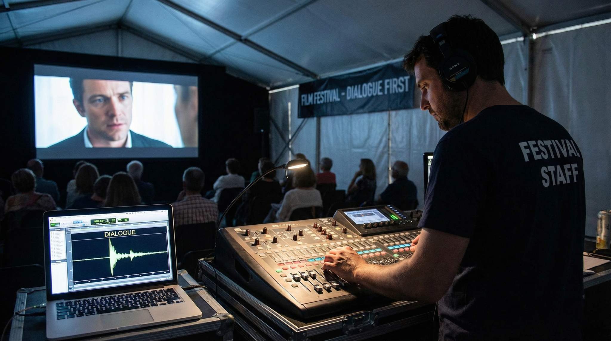 Film Festival Acoustics: Dialogue Intelligibility Above All