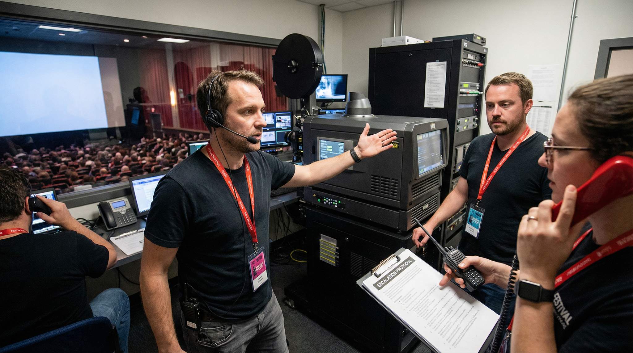 Film Festival Booth Staffing & Escalation: Ensuring Flawless Screenings