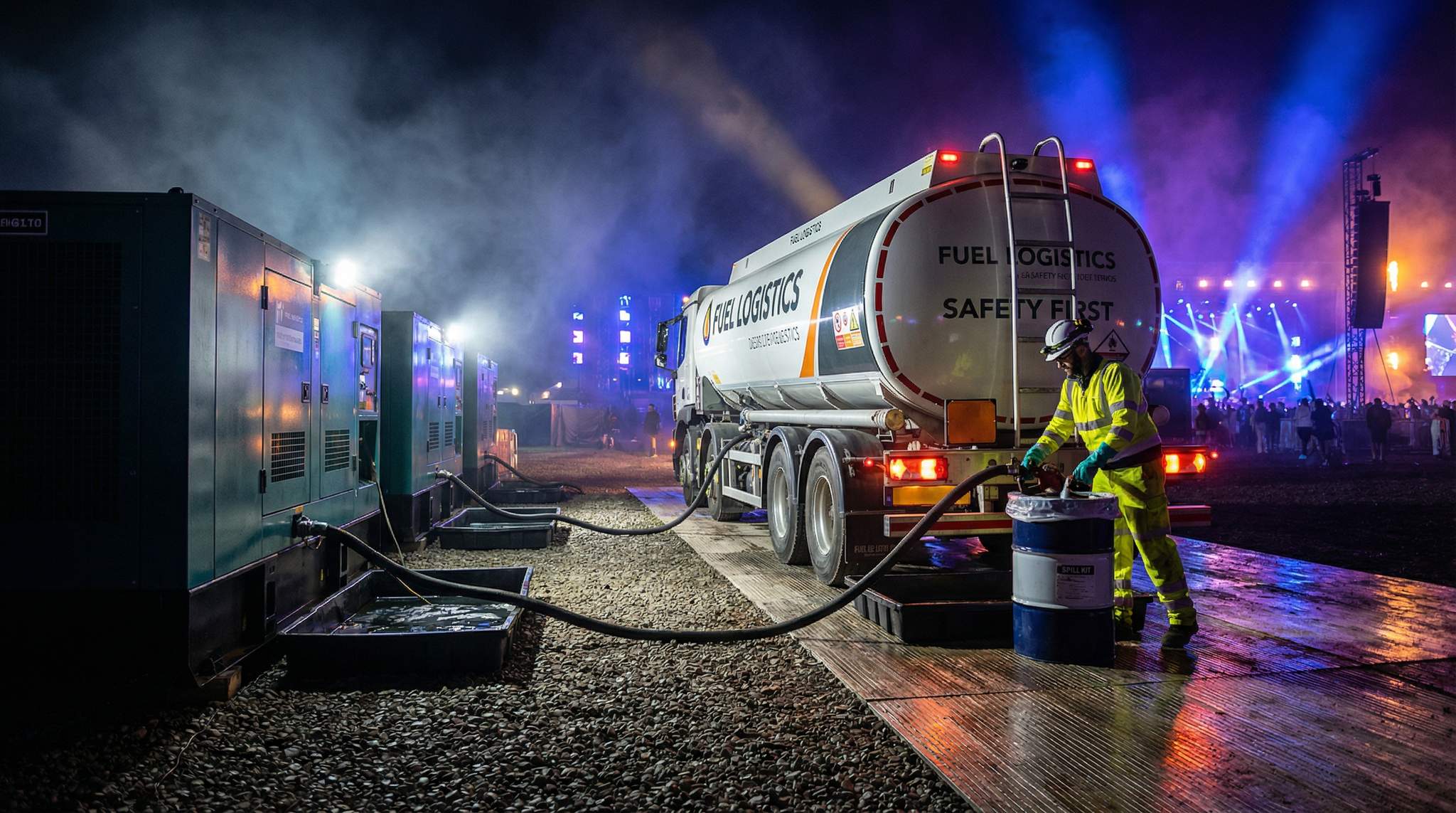 Fuel Logistics Without Spills: Safely Powering Large-Scale Festivals