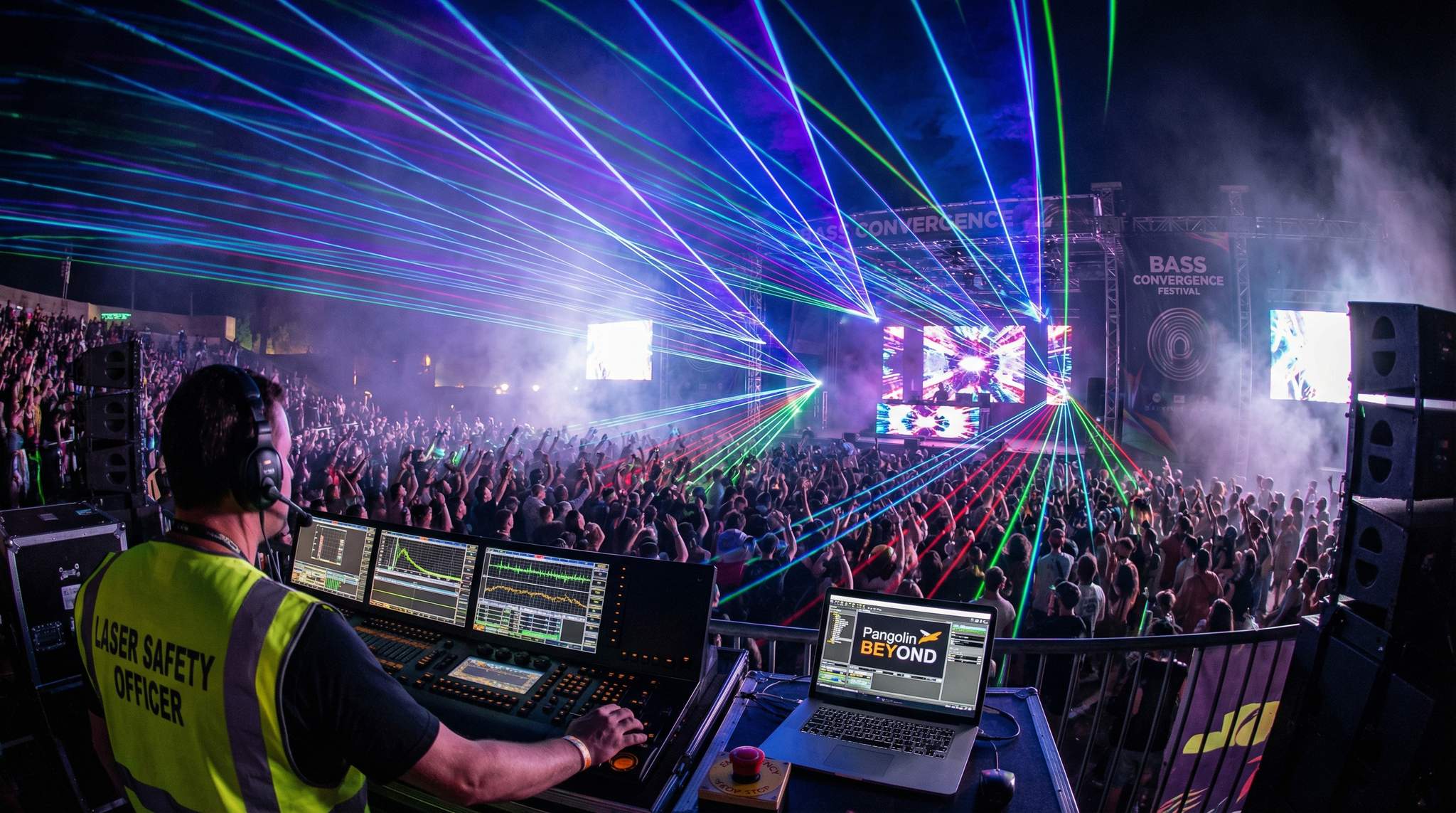 Laser Variances and Audience Scanning Ethics at Bass Music Festivals