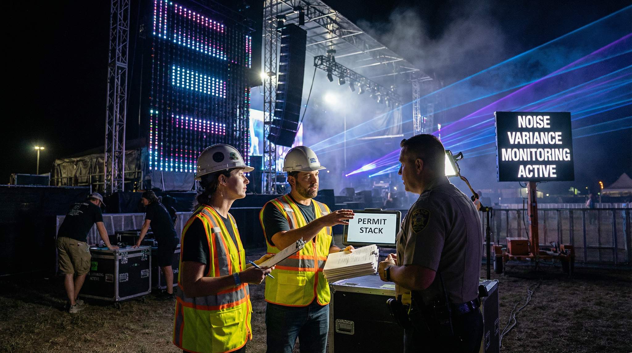 Licensing &amp; Permits for Heavy Bass Music Festivals: Building a Comprehensive Permit Stack