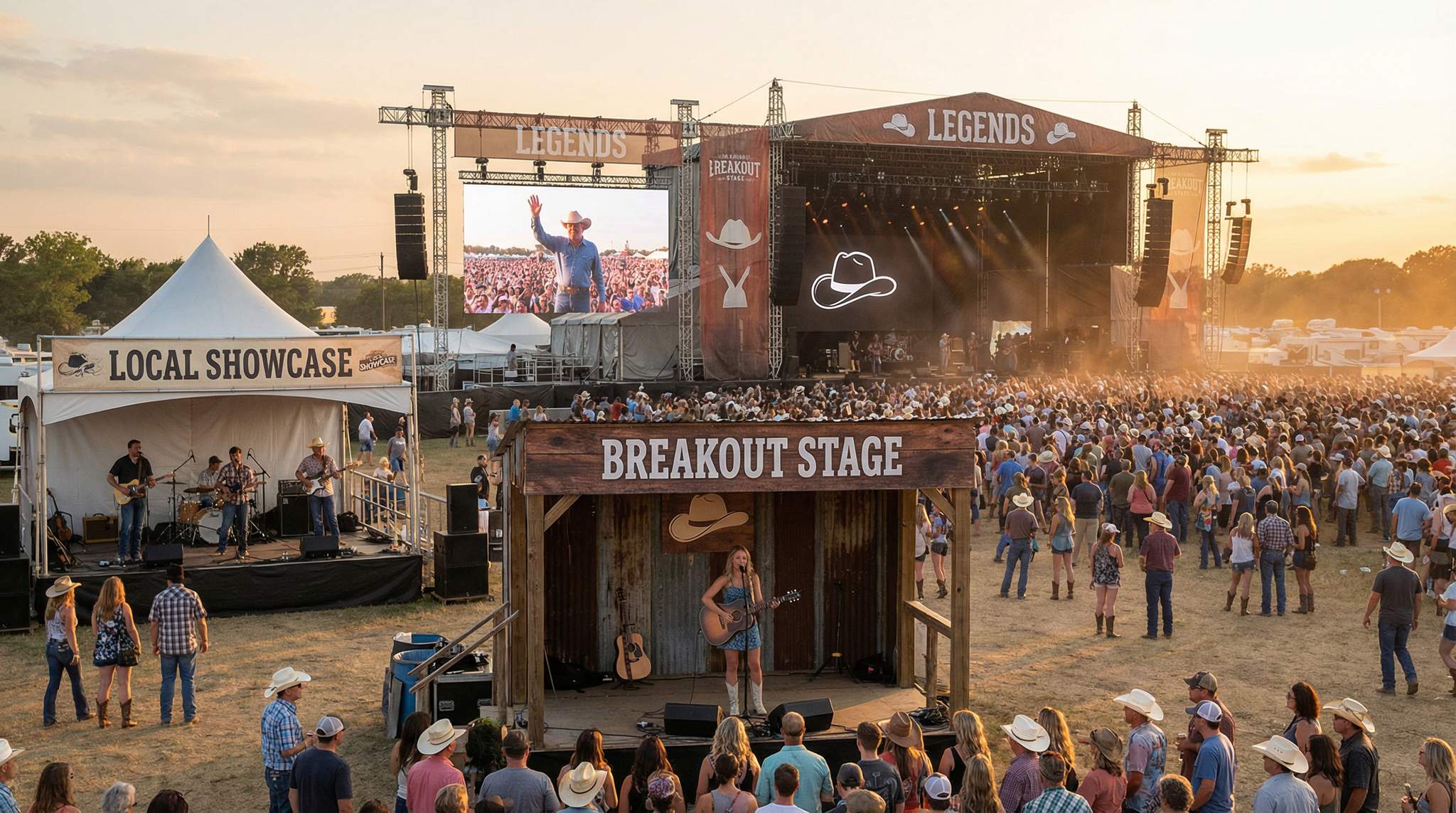 Lineup Architecture for Country Music Festivals: Legends, Breakouts, and Locals