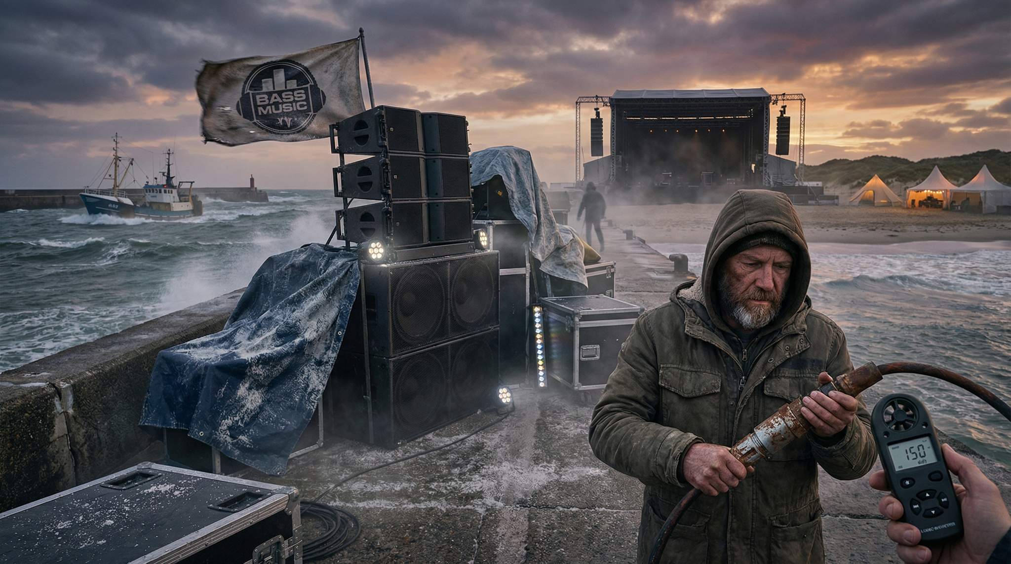 Maritime Halls: Salt, Wind, and Corrosion in Bass Music Festivals