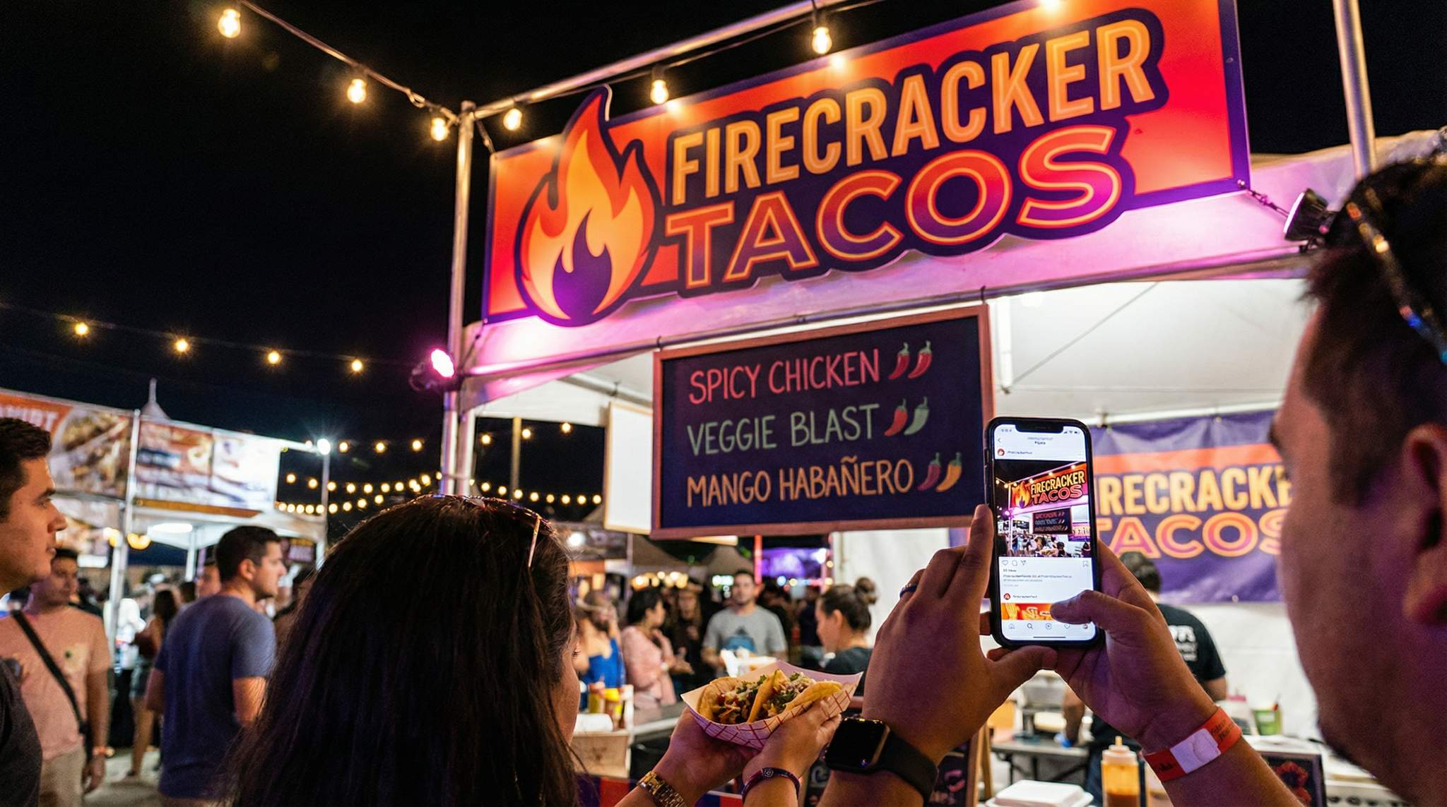 Menu-Driven Identity Across Signage & Social: Making Food Festivals Instantly Recognizable