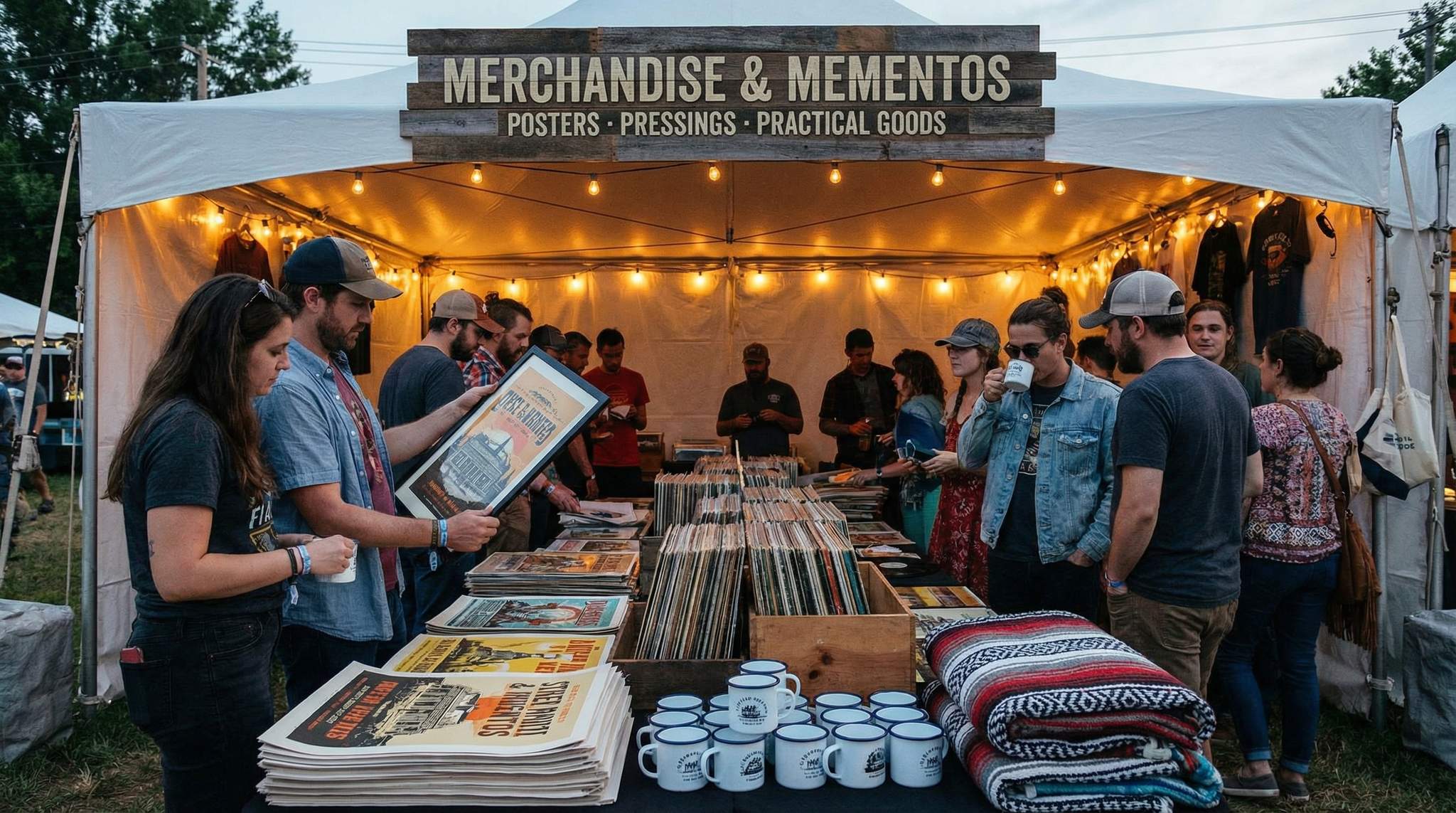 Merch That Belongs at Festivals: Posters, Pressings, and Practical Goods