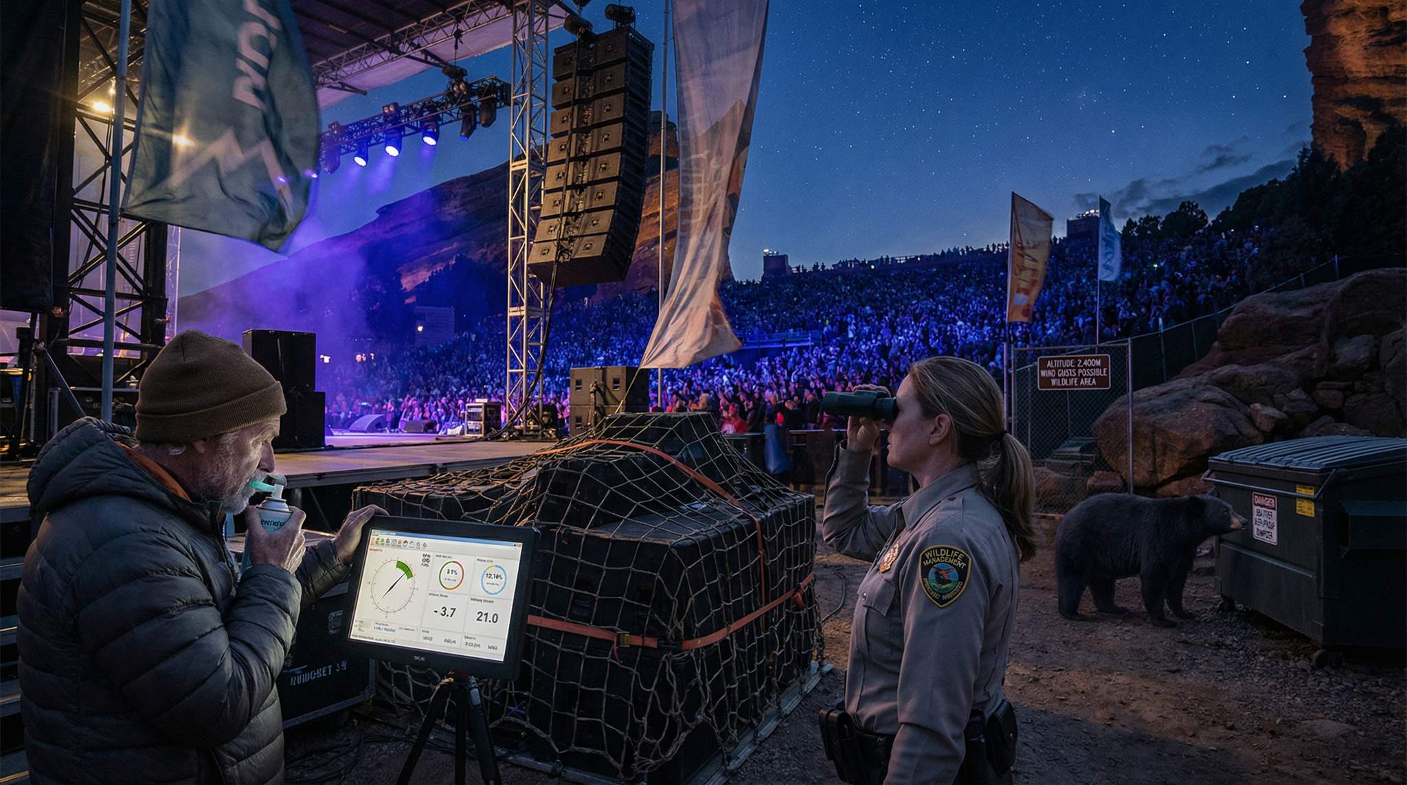 Mountain Amphitheaters: Altitude, Wind, and Wildlife