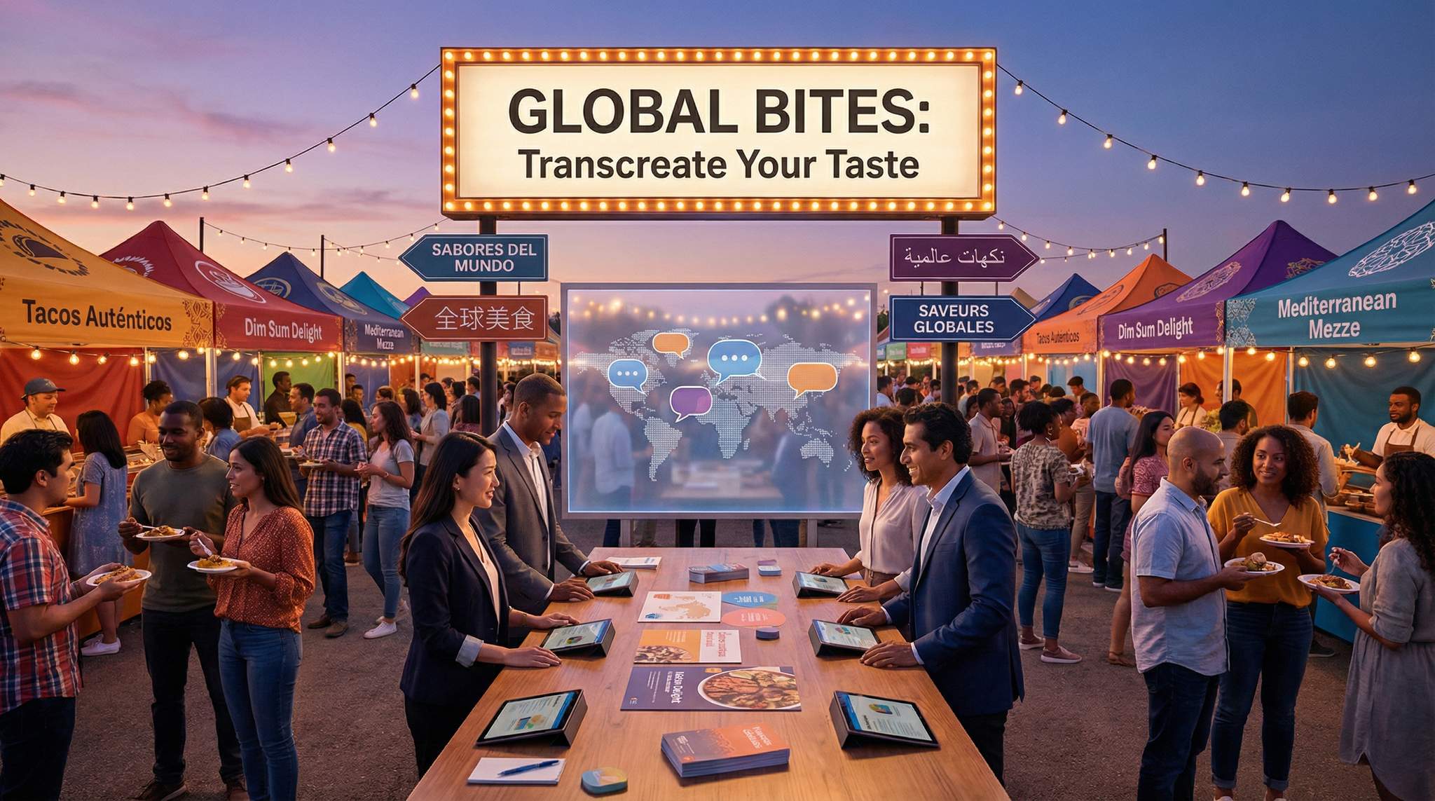 Multilingual Marketing to Diverse Communities: Transcreate, Don&rsquo;t Just Translate, to Reach Cuisines&rsquo; Home Audiences for a Food Festival