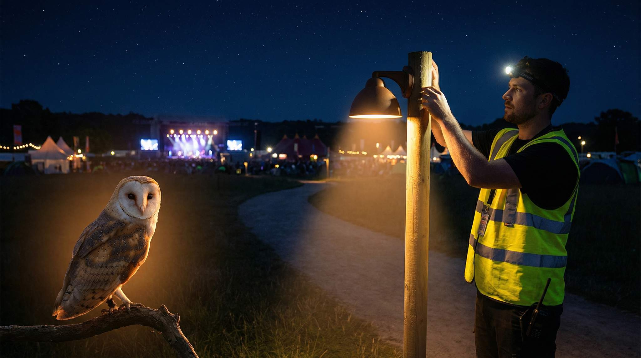Night Lighting at Summer Festivals: Respecting Dark Skies and Wildlife