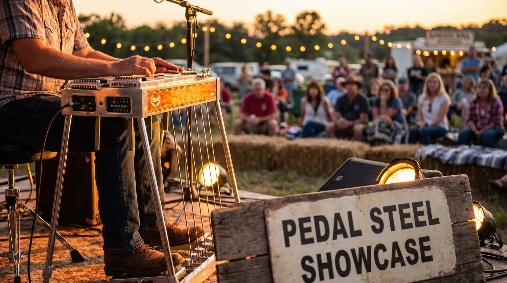 Discover how a pedal steel guitar showcase brings magic to any Americana festival – from soulful tones and warm mixes to up-close technique demos and fan Q&#038;As.

