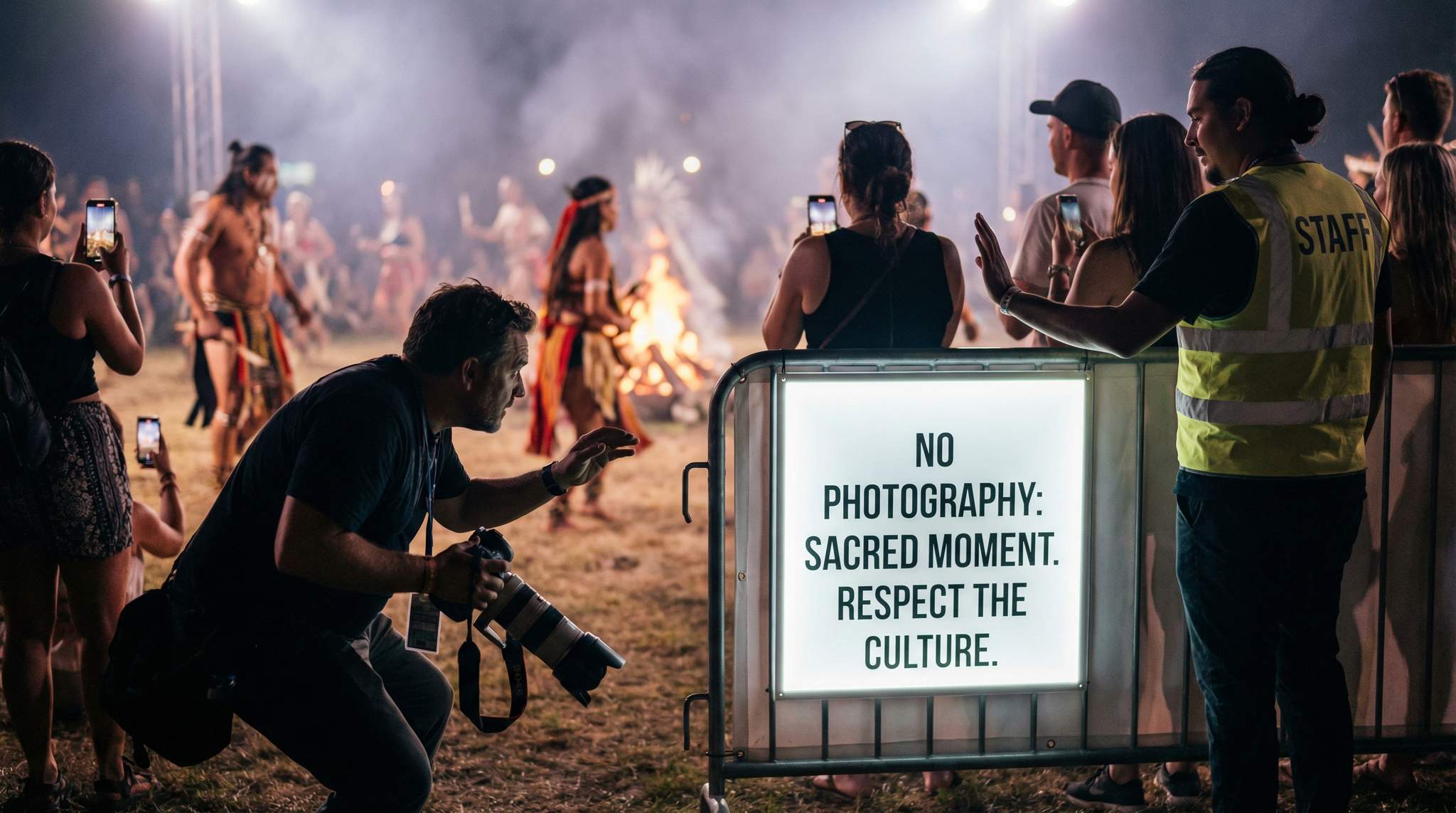 Photography Ethics in Sensitive Festival Moments