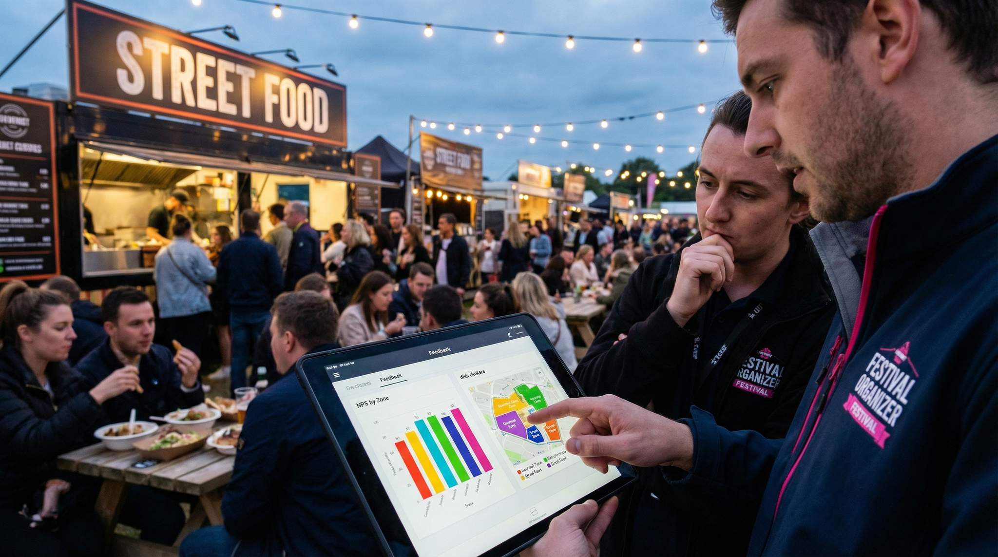 Post-Event Surveys & NPS by Dish Cluster: Targeted Feedback for Food Festivals