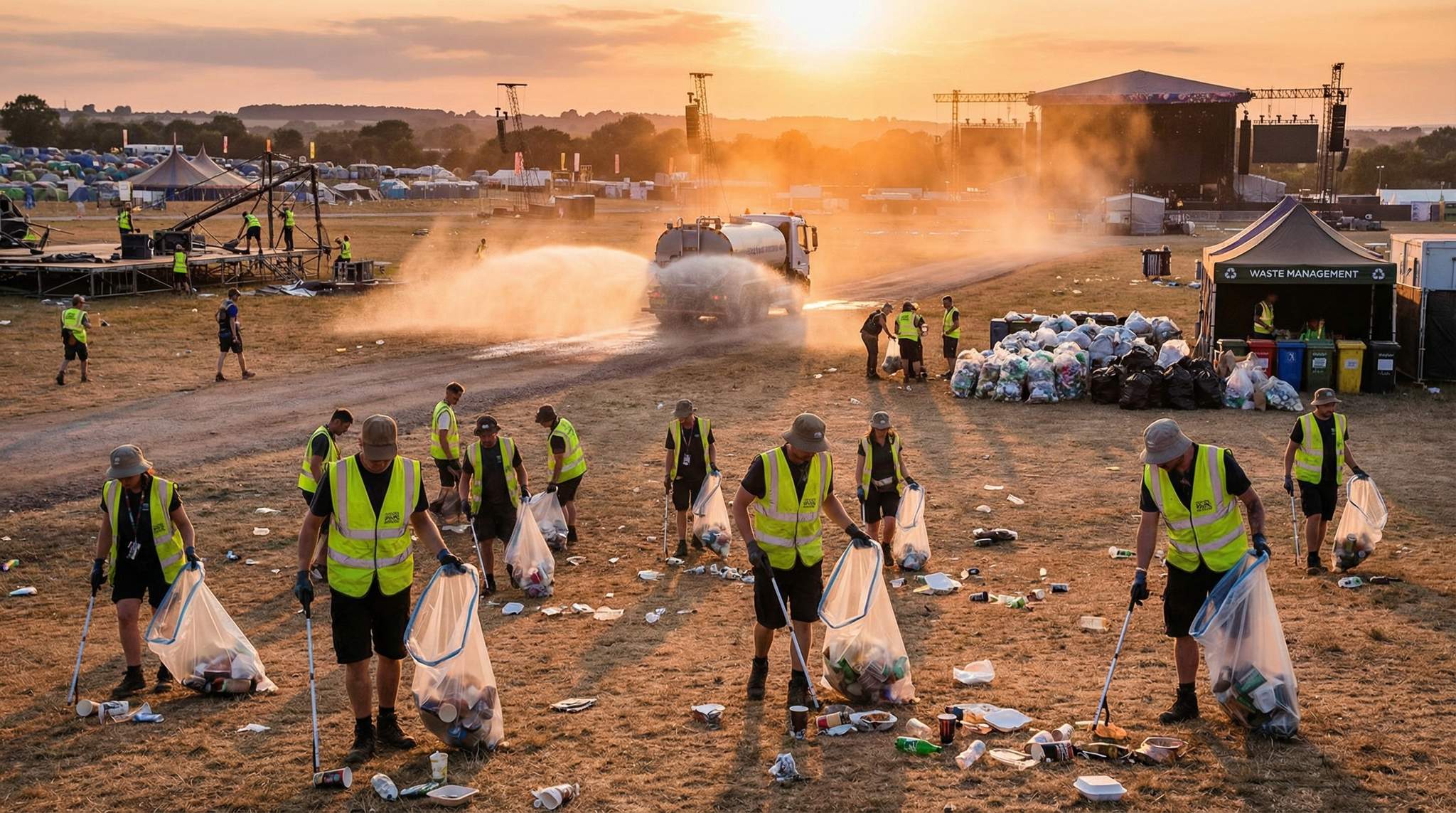 Post-Festival Dust and Litter Recovery