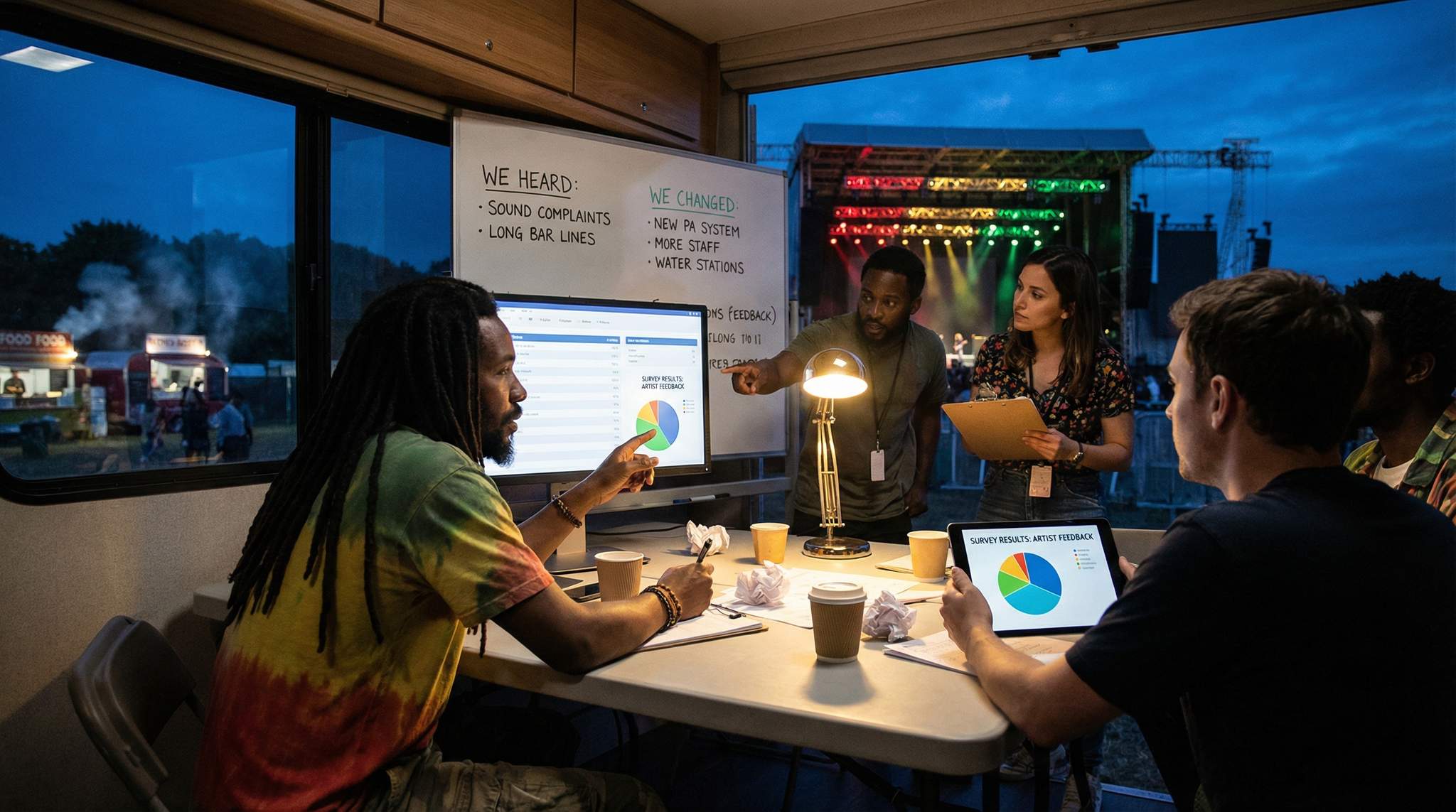 Post-Festival “We Heard/We Changed”: Using Feedback to Build Legendary Reggae Festivals