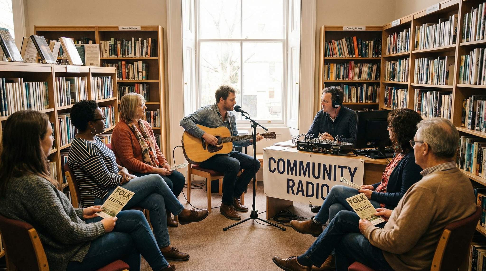 PR With Soul: Promoting Folk Festivals Through Community Radio, Folk Clubs, and Libraries