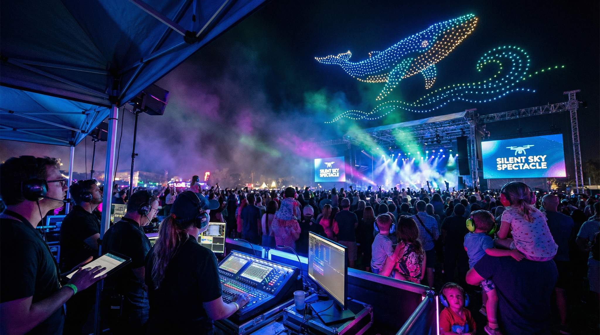 Quiet Fireworks Alternatives for Festivals (and How to Sell Them)