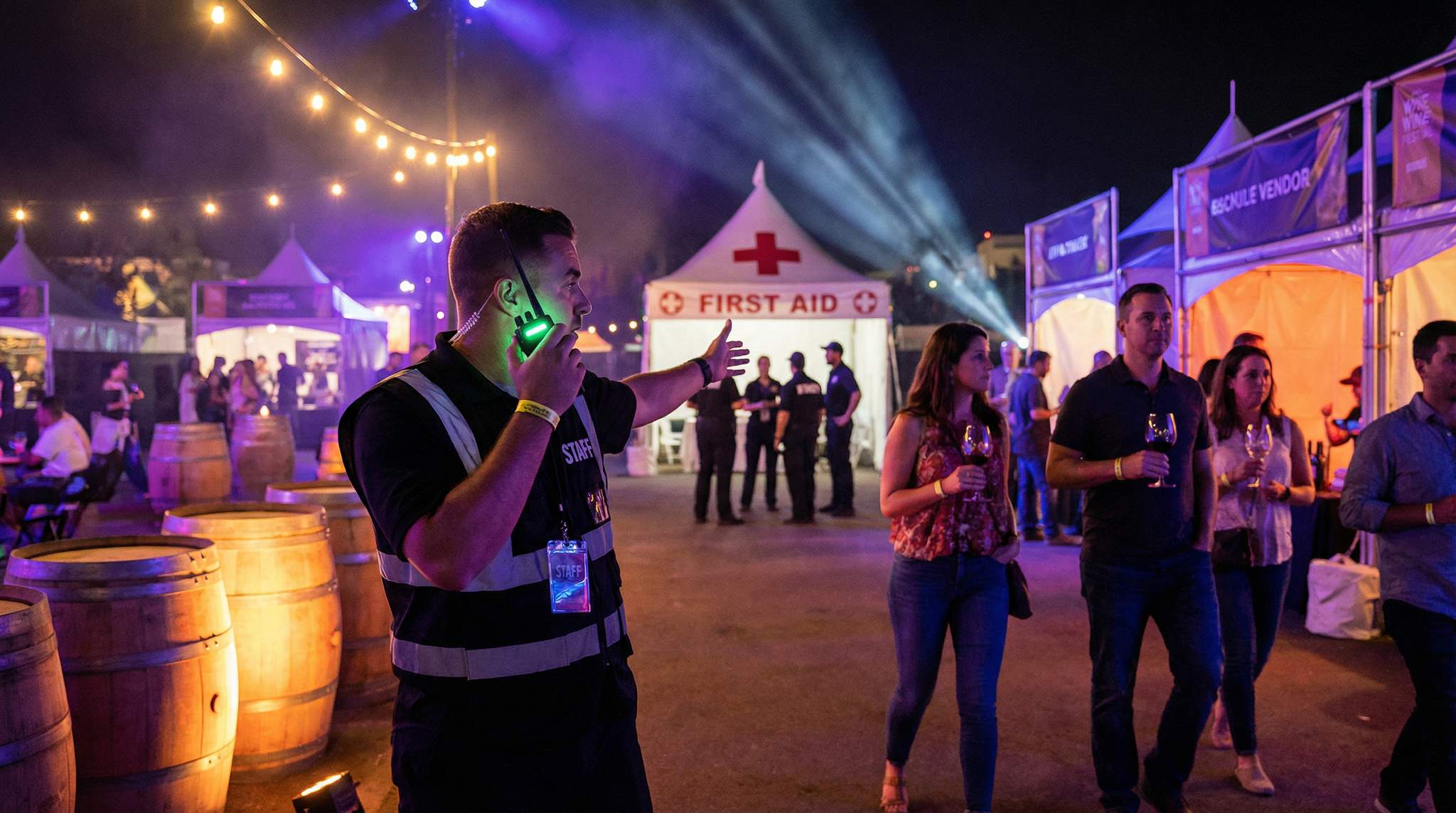 Radio Comms & Clear Call Signs: Speeding Response at Wine Festivals