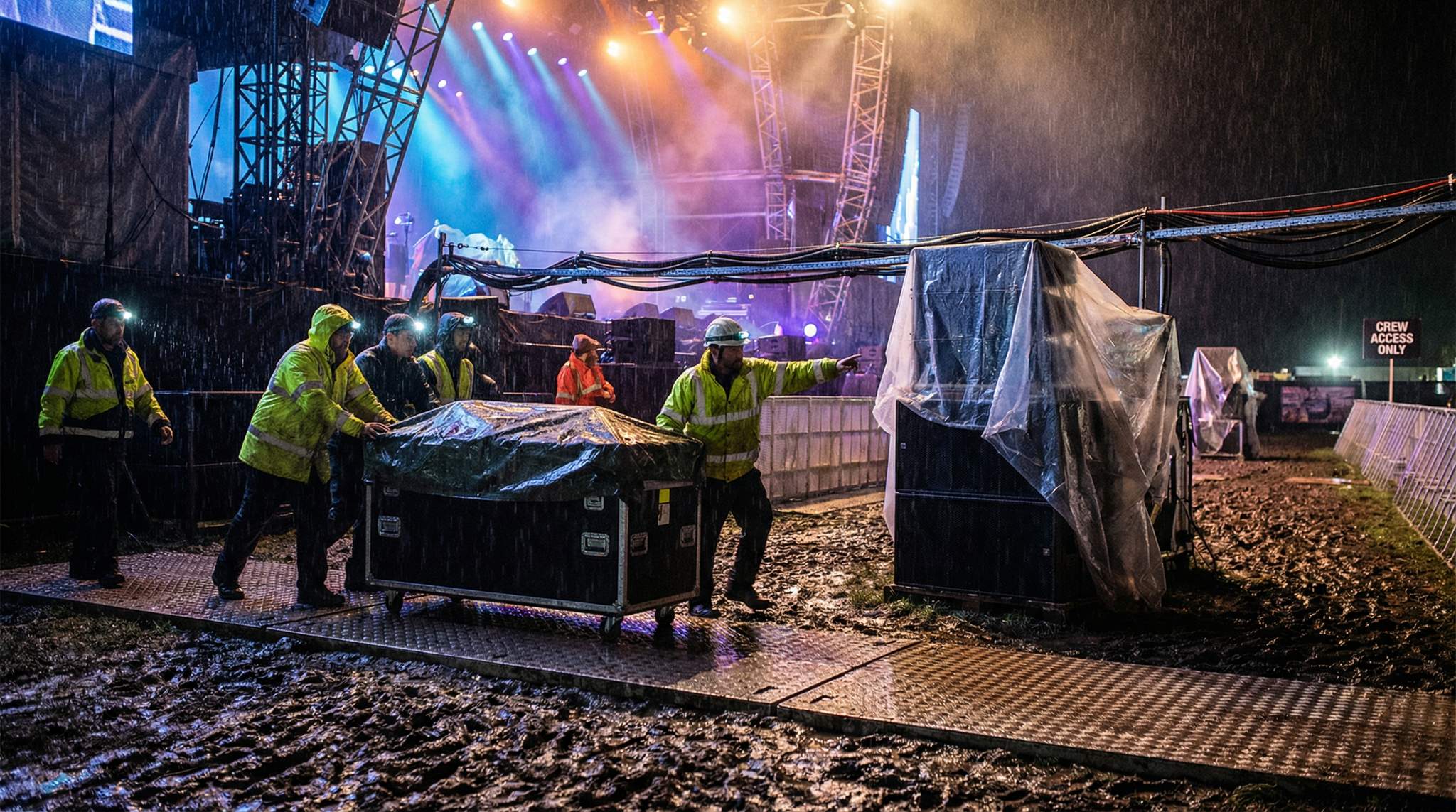 Rain and Mud Plans for Heavy Gear at Rock & Metal Festivals