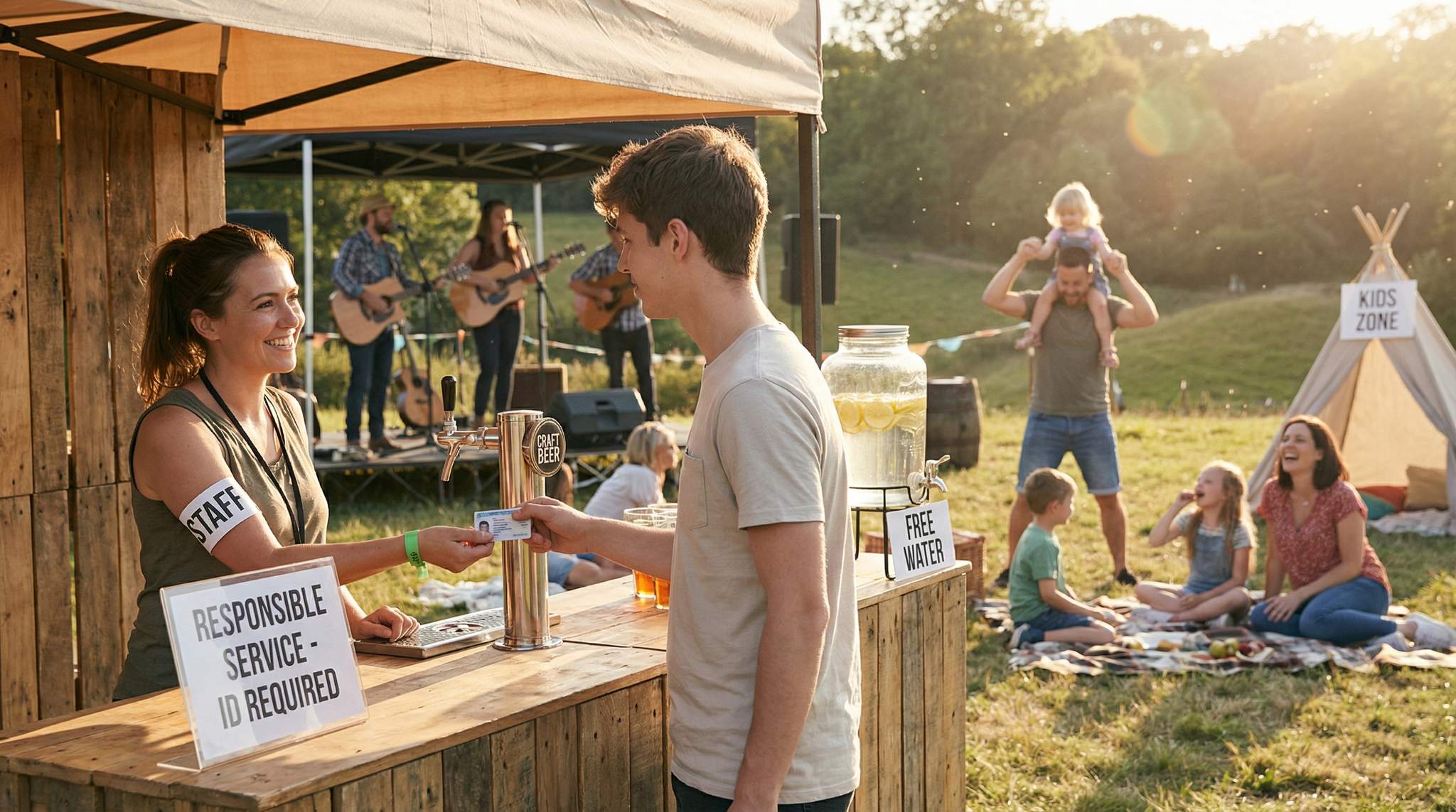 Responsible Beverage Service at Family-Heavy Folk Festivals