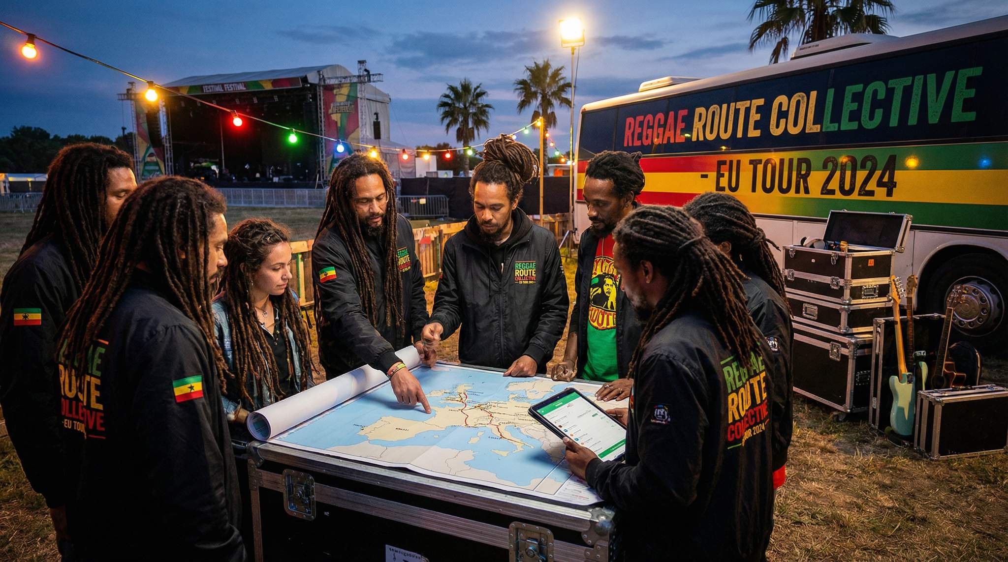Routing Clusters That Cut Flights: How Reggae Festivals Save Money and the Planet