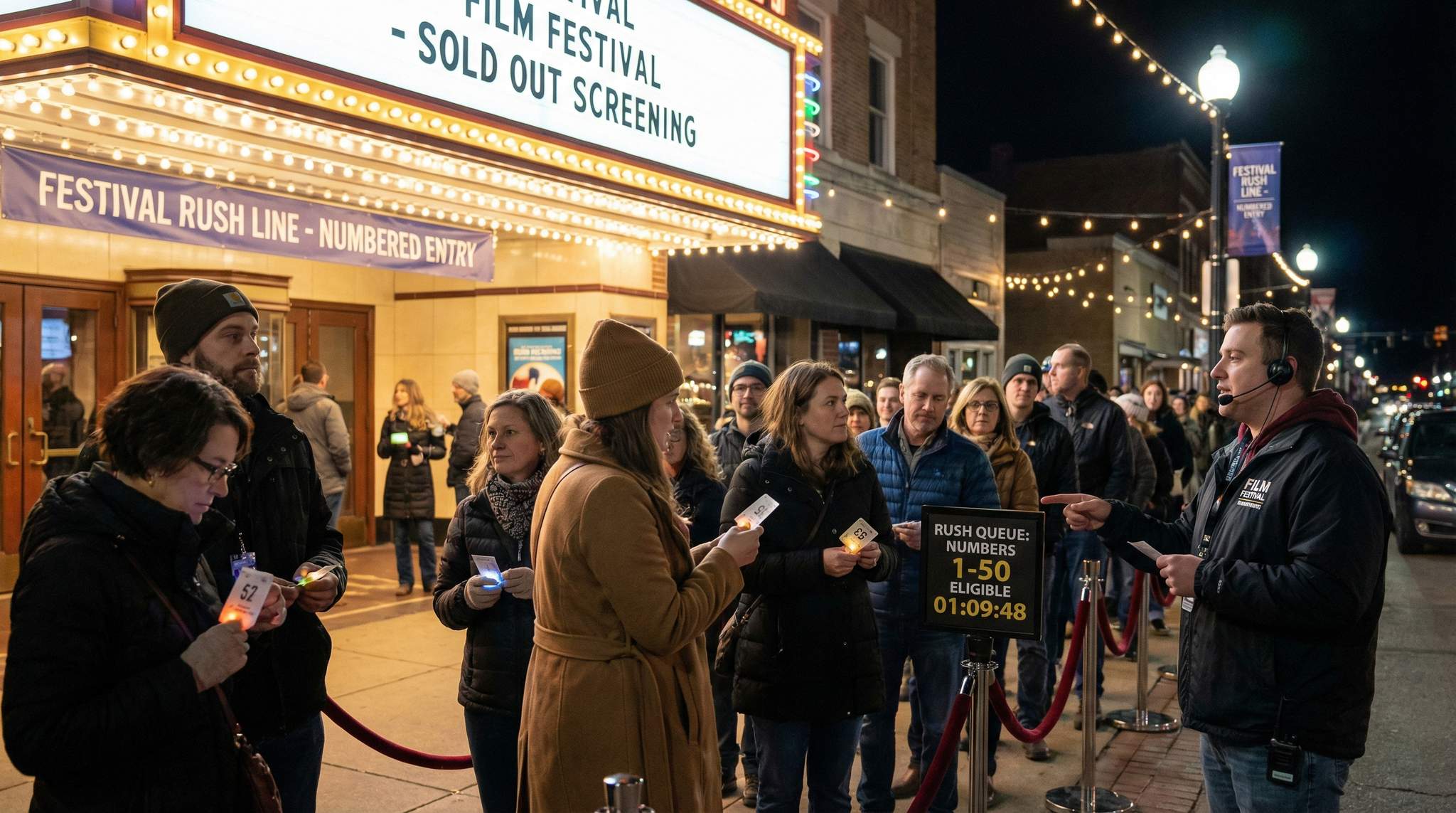 Rush Lines That Feel Fair: Creating Fan-Friendly Standby Queues at Film Festivals