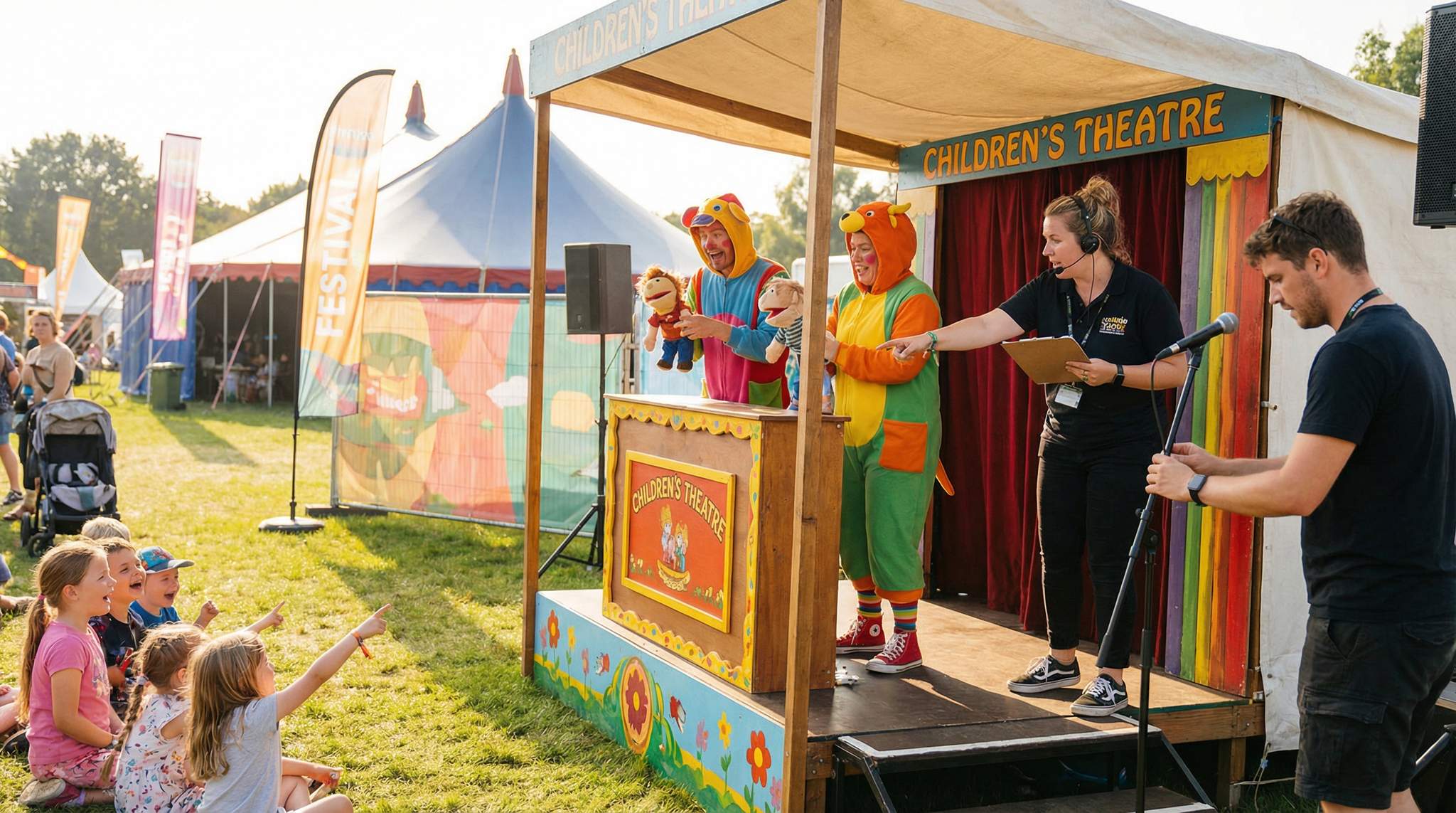 Delight families with children’s theatre – expert tips on booking the right performers and delivering magical experiences that captivate kids and parents.
