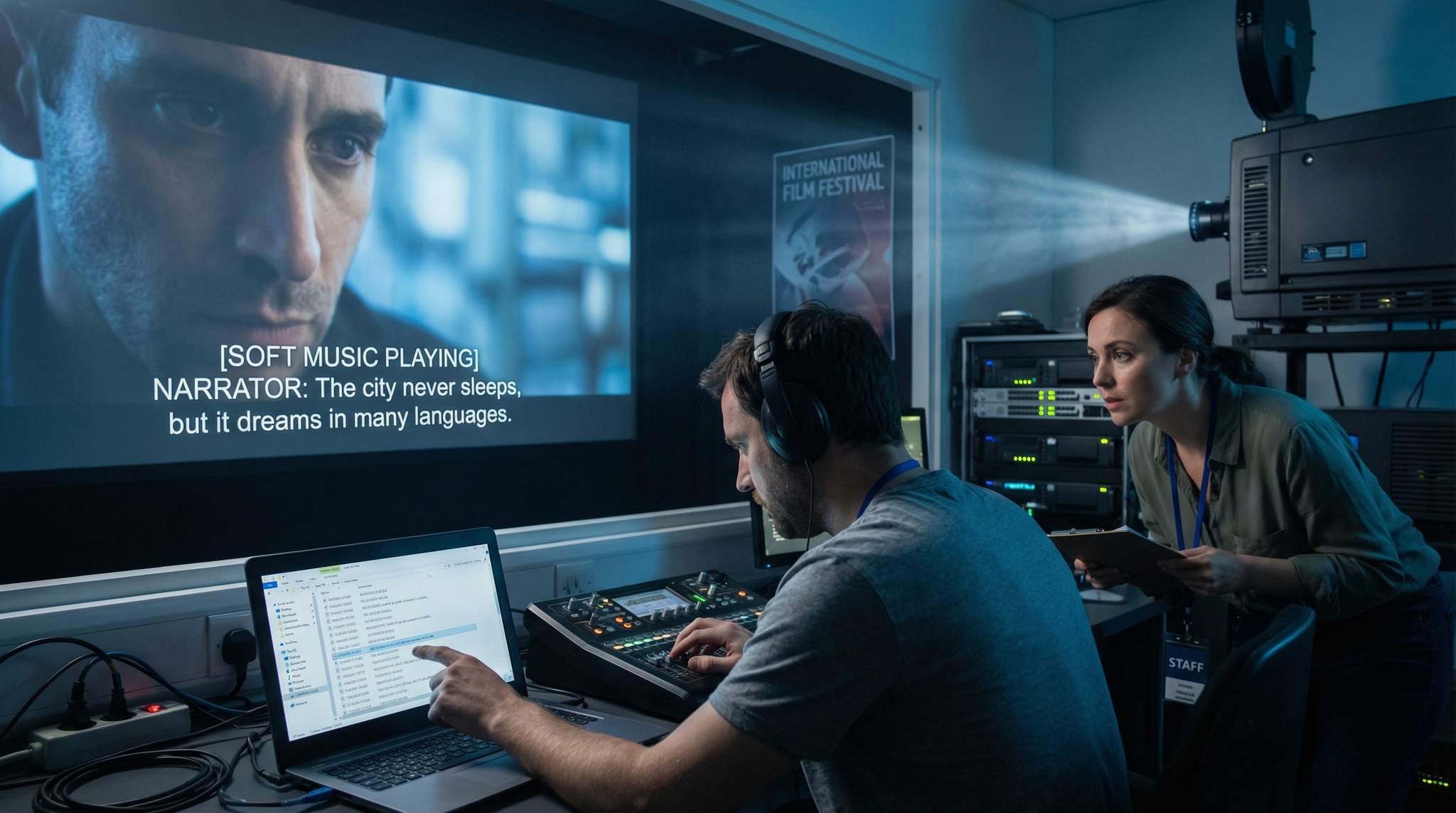 Subtitle & Caption Workflows for Film Festivals