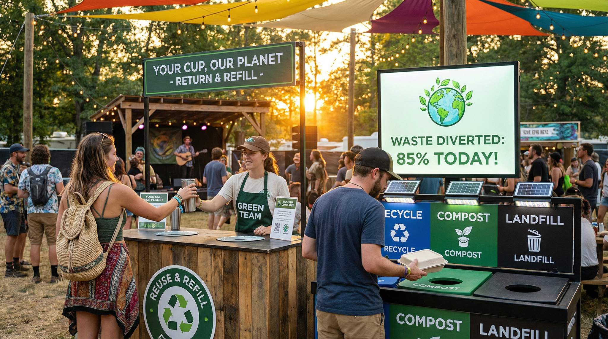 Sustainability That Guests Can Feel: Eco-Friendly Innovations at Boutique Festivals