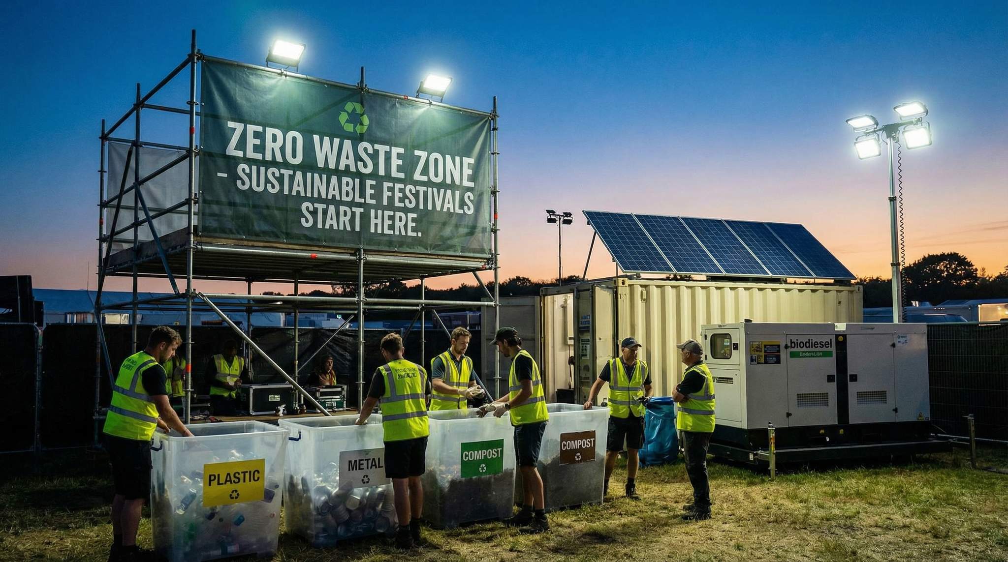 Sustainability & Waste Management in Festivals: The Ultimate Green Production Playbook