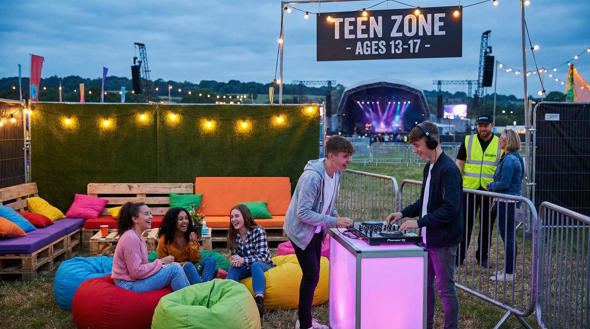 Teen Zones at Family Festivals: Balancing Autonomy and Boundaries