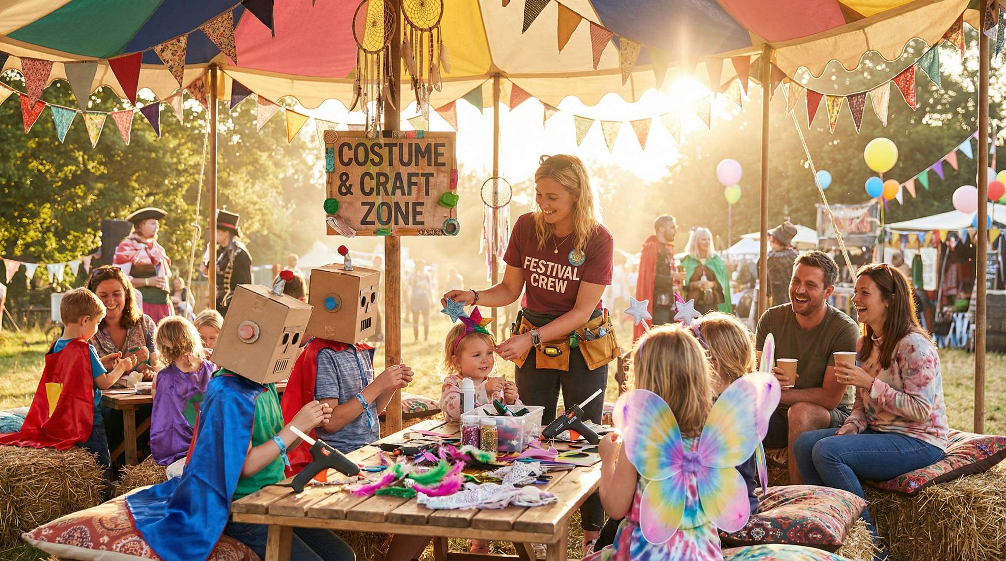 Theme Day Programming: Costumes, Crafts, and Comfort at Festivals