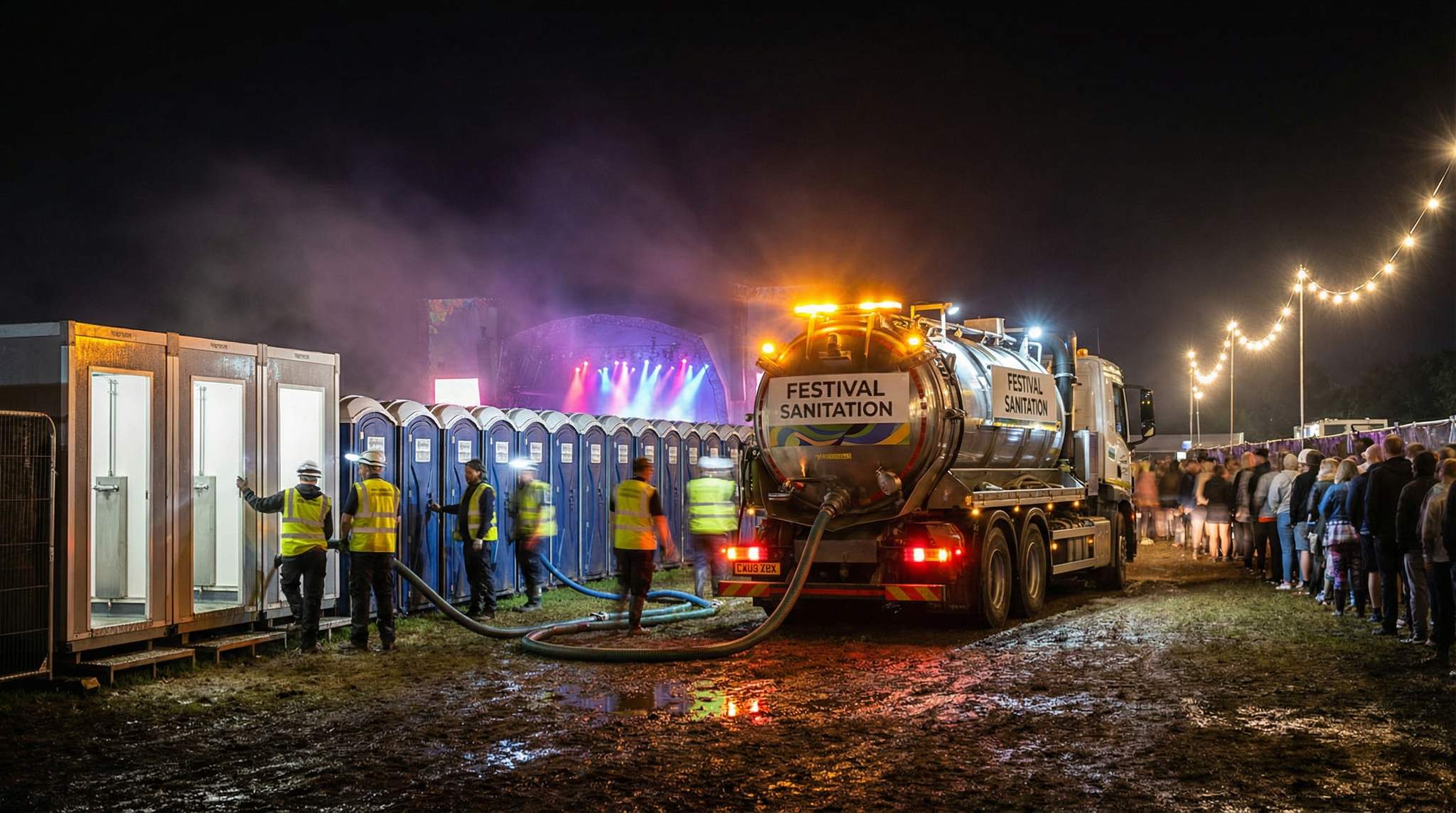 Toilets, Showers, and Greywater at Volume &ndash; Festival Sanitation at Scale