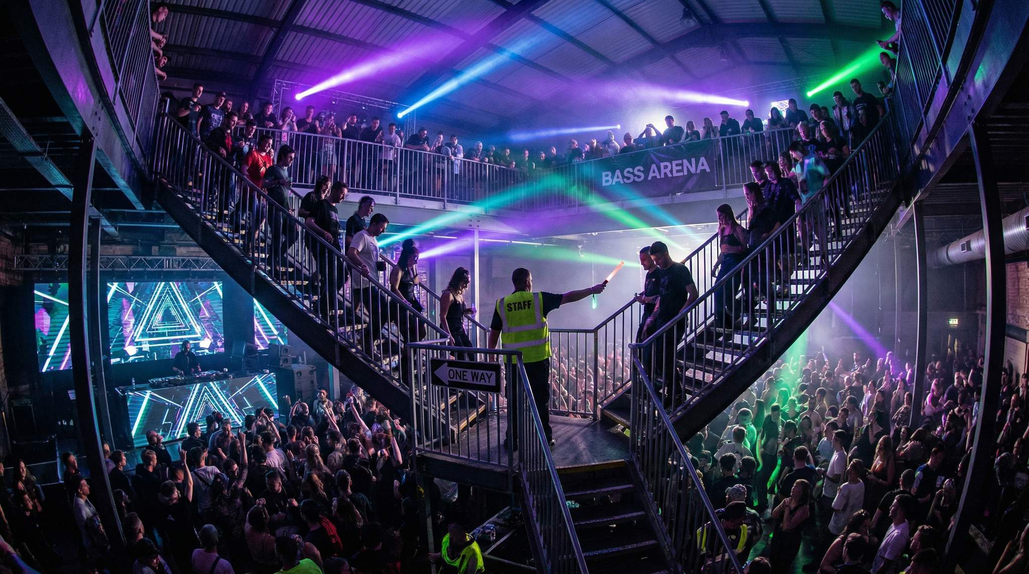 Vertical Venues: Managing Stairs, Balconies, and Gravity at Bass Music Festivals