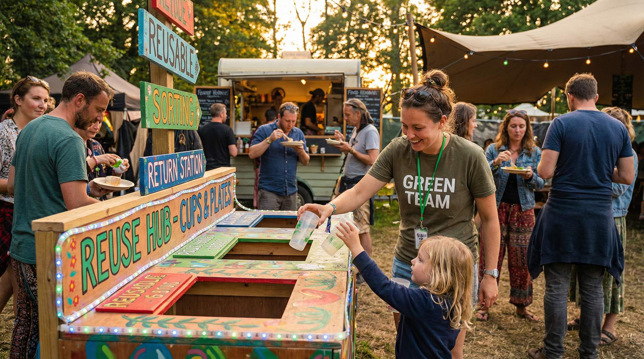 Waste Less: Reuse Systems That Work Even at Tiny Festivals