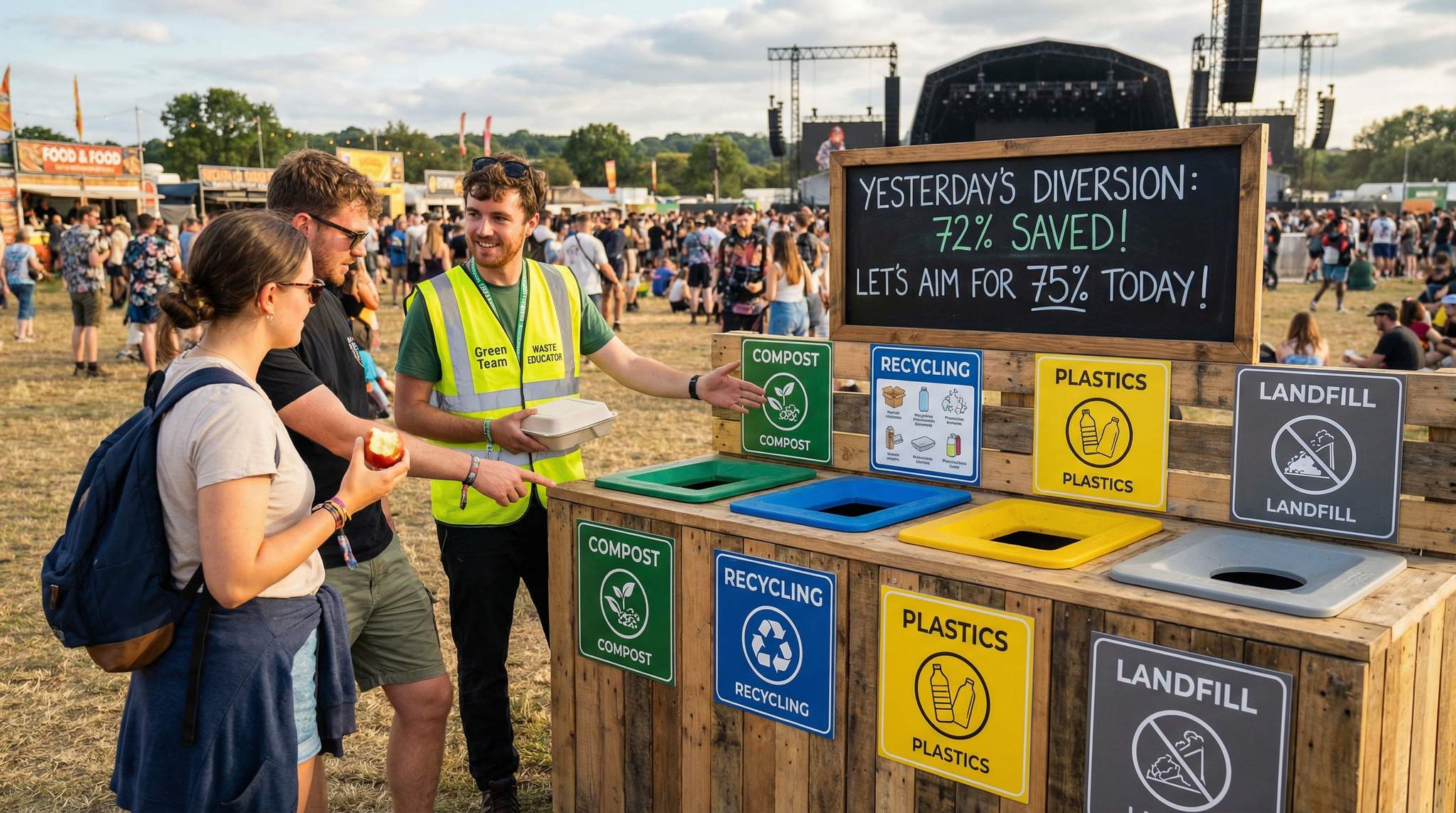Waste Streams That Teach: How Festivals Turn Trash Into a Learning Experience