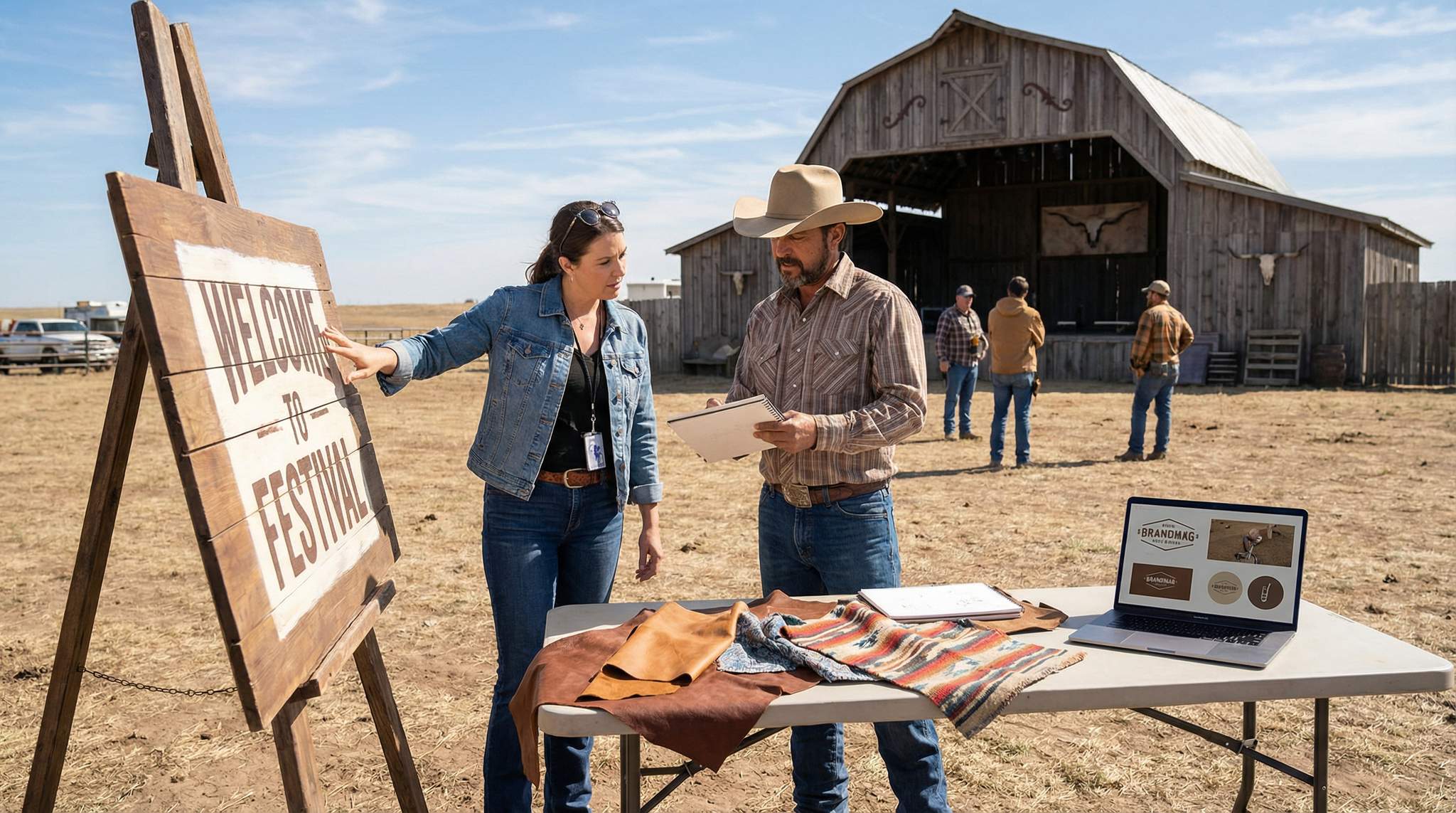 A Western Look Without the Clich&eacute;s: Authentic Design for Country Music Festivals