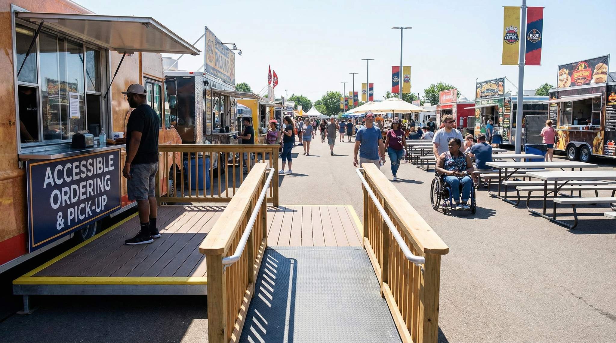 Accessibility Code & Dining Area Compliance: Ensuring Festival Dining Zones Work for Everyone