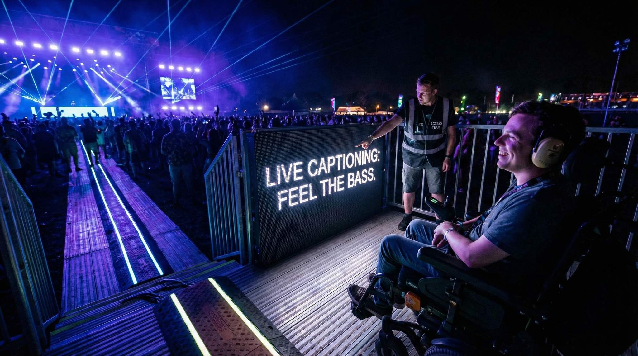 Accessibility in Dark, Loud Festival Environments: A Comprehensive Guide