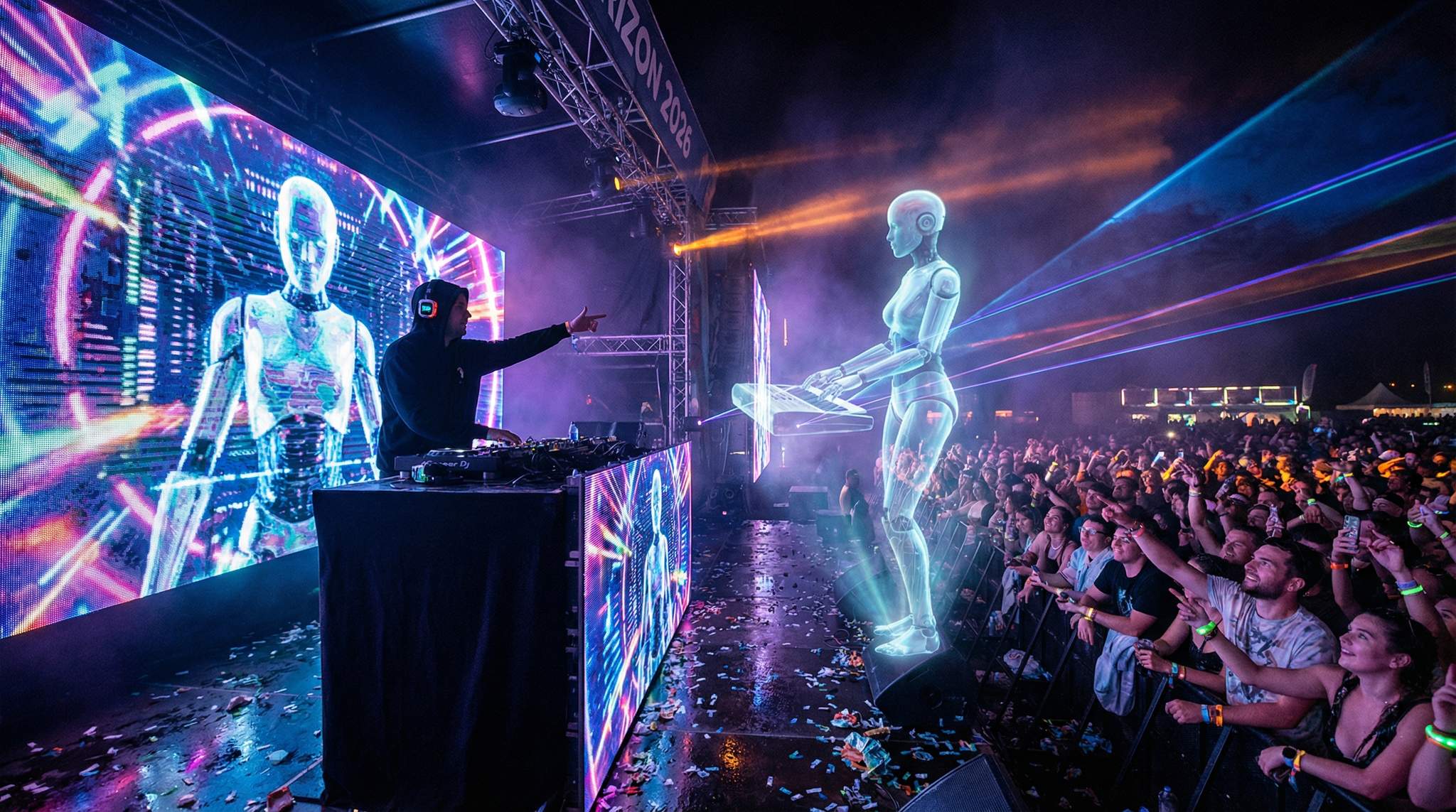 AI Acts at 2026 Festivals: Futuristic Showstoppers or Novelty Gimmick?