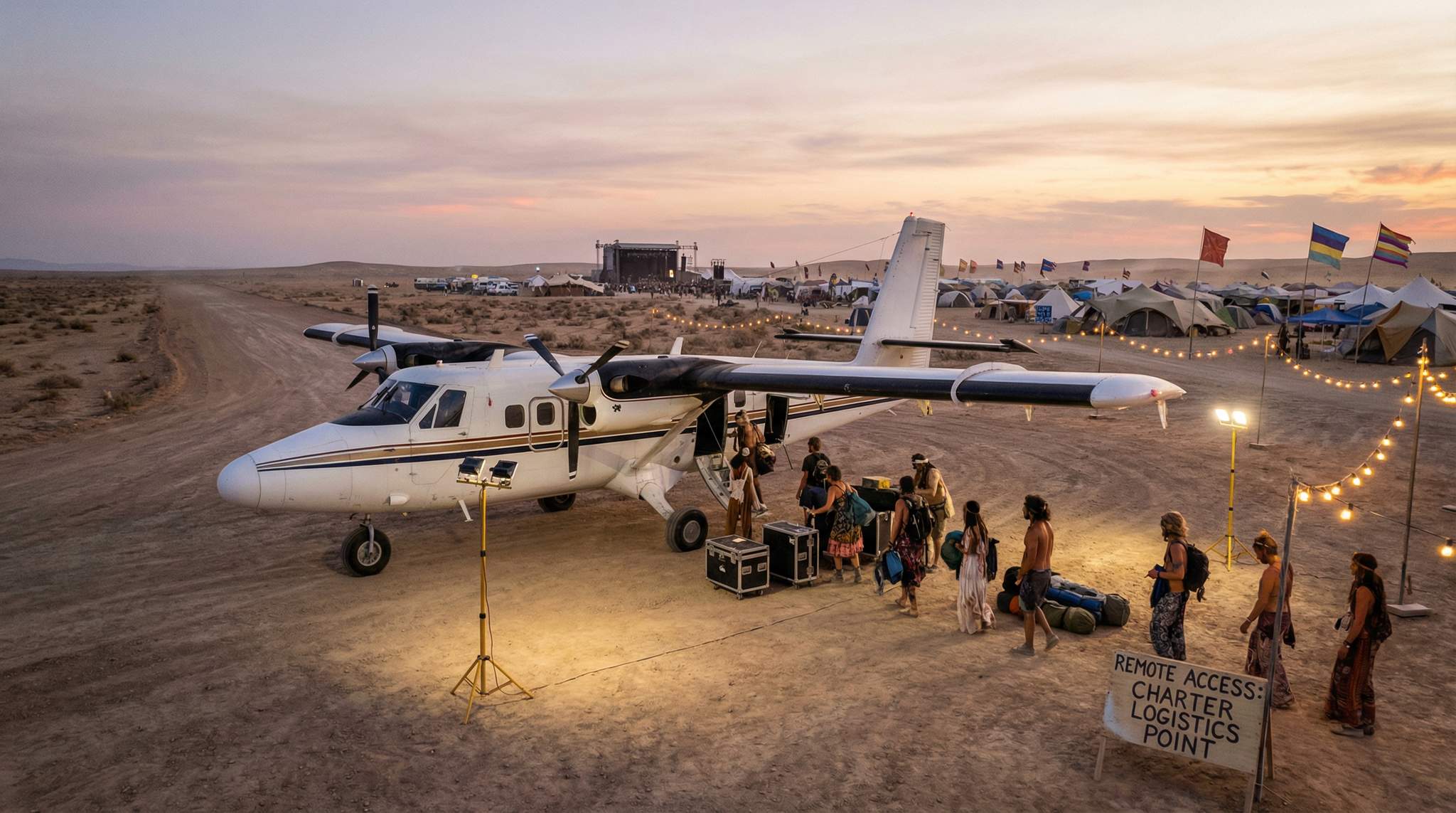 Airstrips & STOL Charters: When the Road Won&rsquo;t Cut It for Remote Festivals