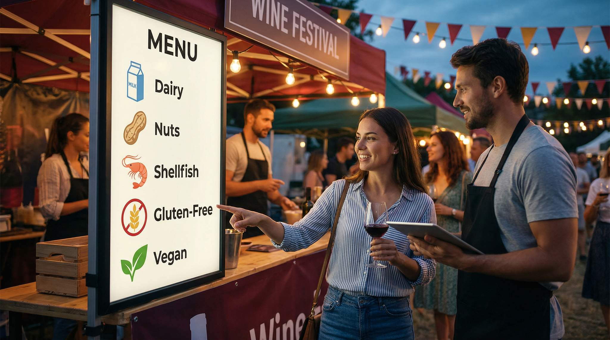 Allergen & Dietary Labeling at Wine Festivals &ndash; Using Standardized Icons to Reduce Risk and Build Trust