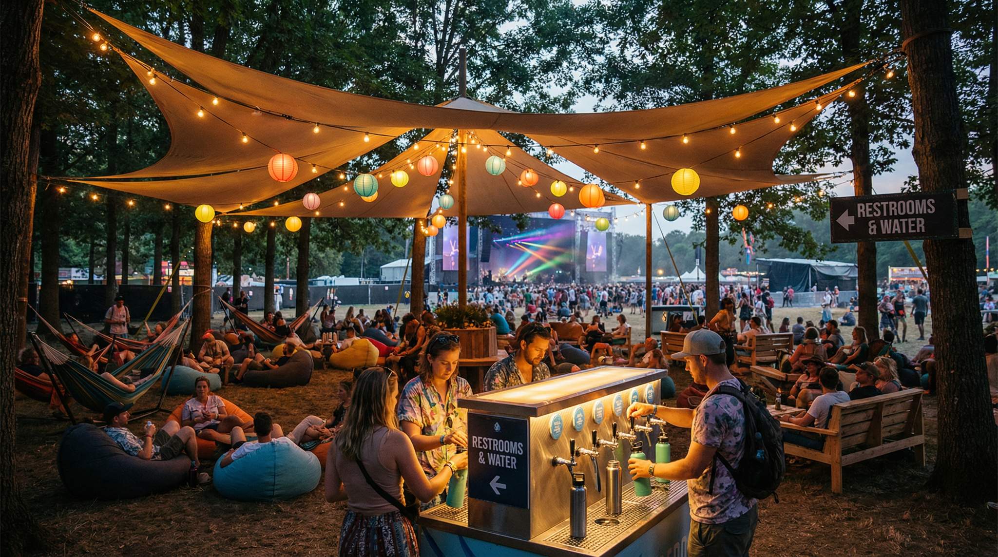 Amenities that Matter: Planning for Festival Attendee Comfort and Convenience