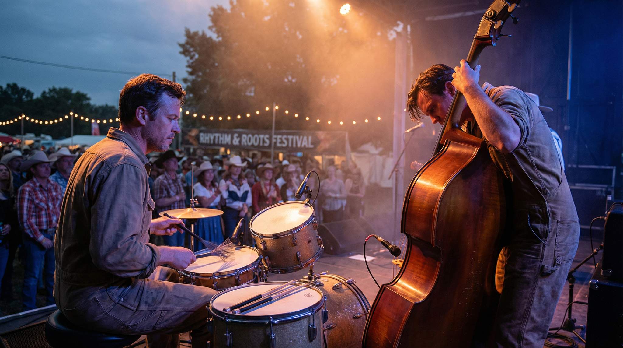Americana Festival Rhythm Sections: Brushes, Boom-Chick, and Pocket