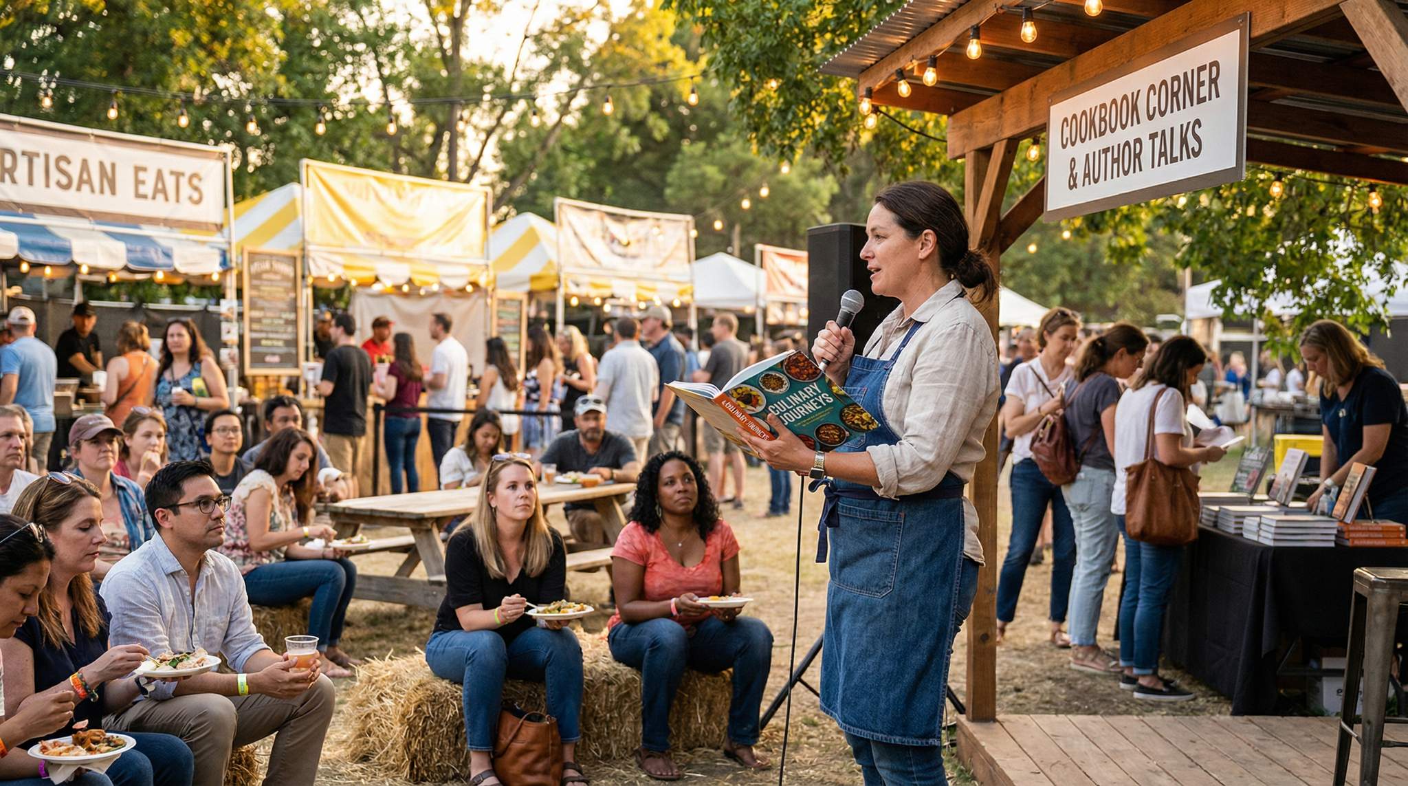 Author Talks, Signings & Cookbook Sales at Food Festivals &ndash; Monetising Culture Without Blocking Service