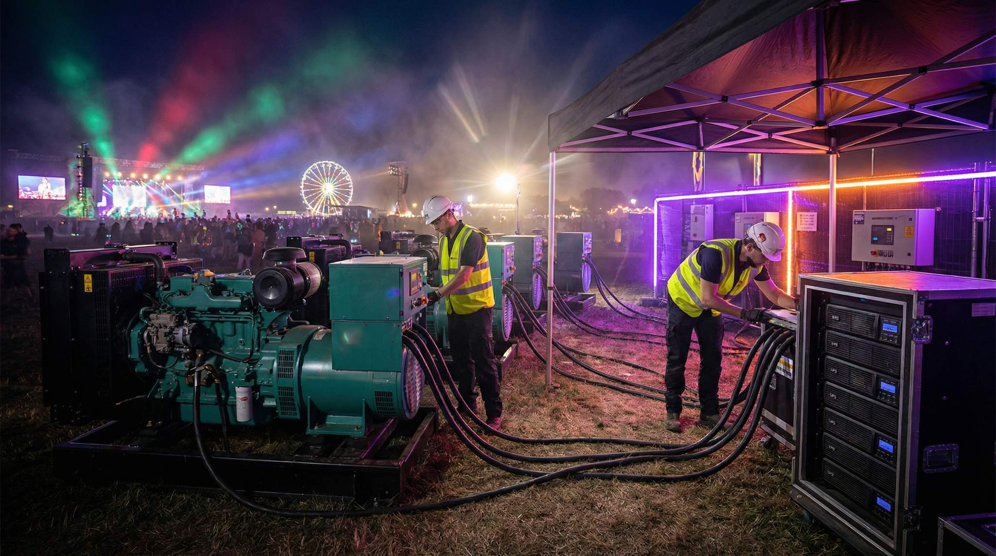 Backup Power and Redundancy Systems for Festivals