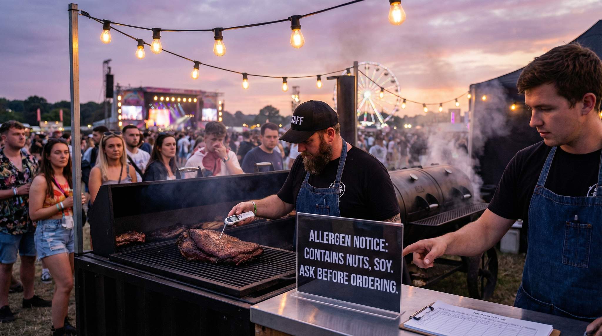 BBQ Smoke and Food Safety at Festivals: A Stage-by-Stage Guide