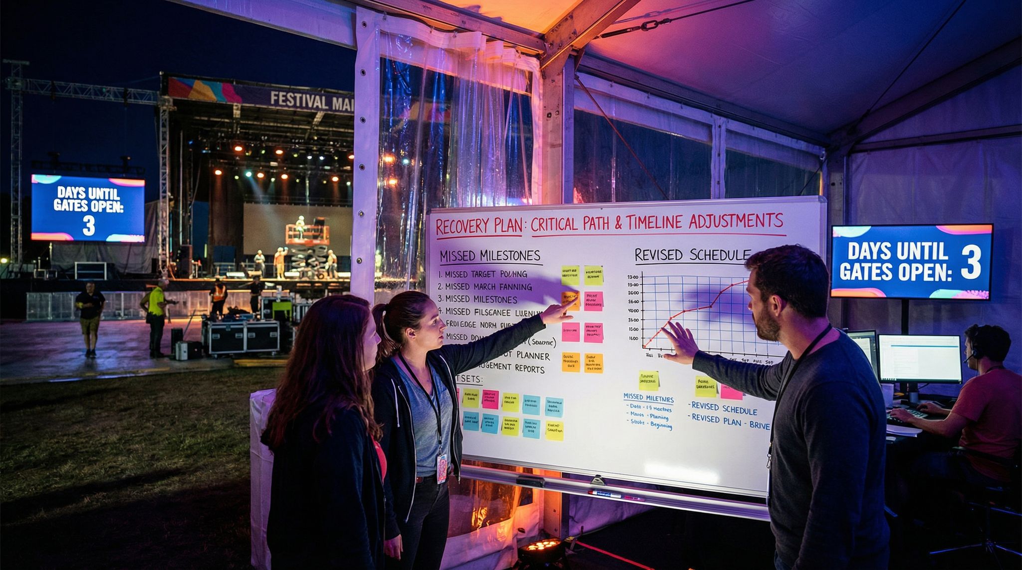 Behind Schedule? How to Get Your Festival Planning Back on Track