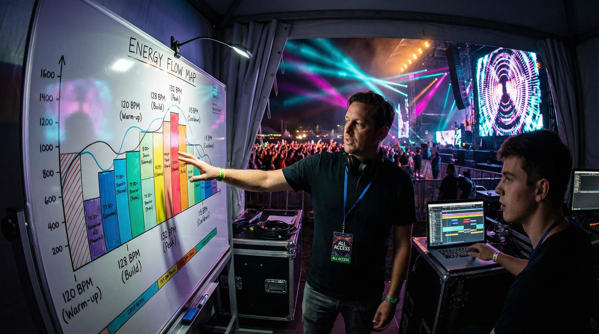 Booking by BPM: Building a Festival Lineup That Breathes