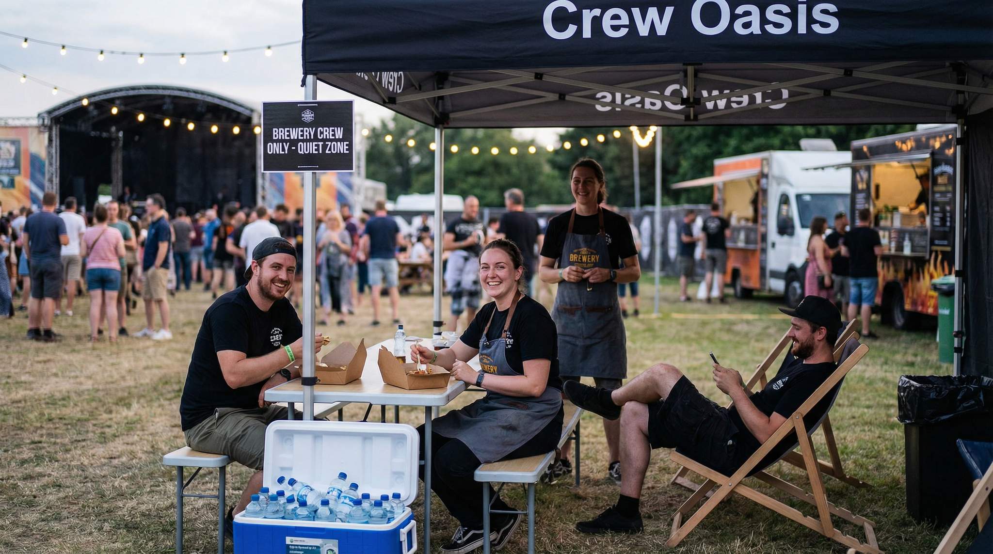 Brewery Staff Welfare at Beer Festivals: Meals, Shifts, and Quiet Zones