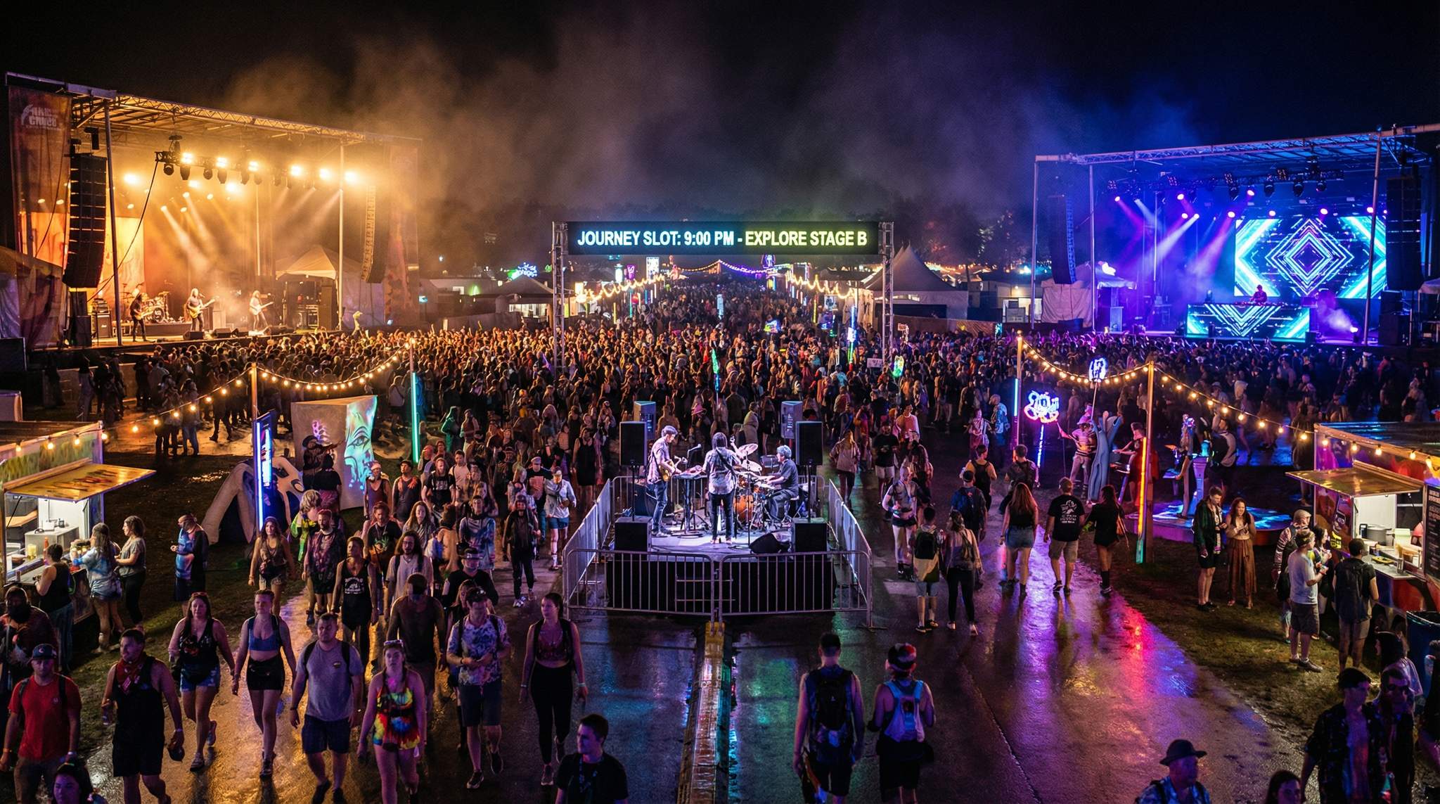 Bridge Programming: Moving Festival Fans Without Shoving Them