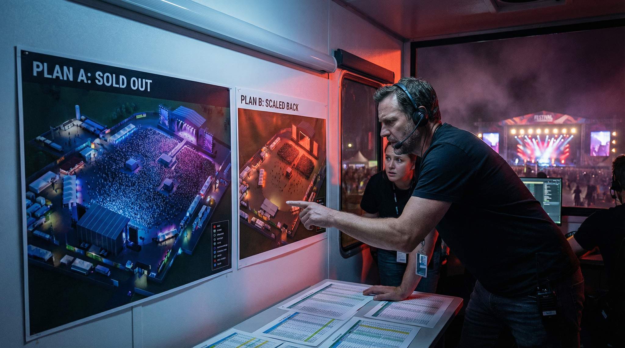 Budget Plan A, Plan B: Scaling Your Festival to Ticket Sales Realities